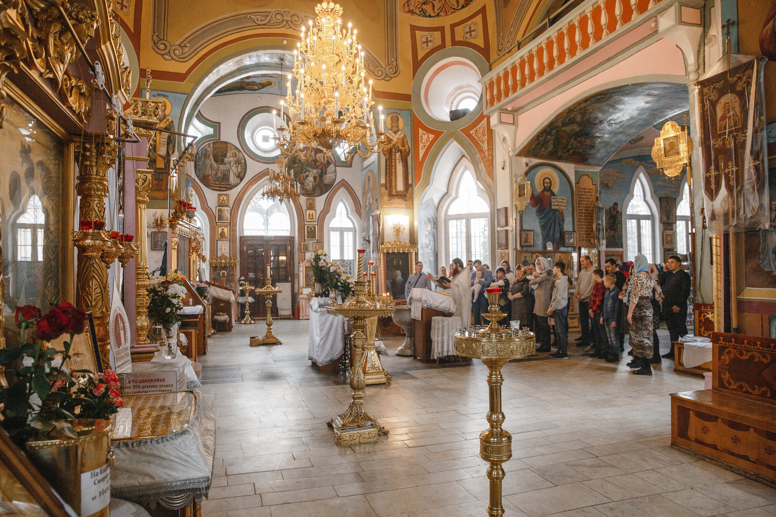 Фотограф на крещение в Ивантеевке Храм Смоленской Иконы Божией Матери