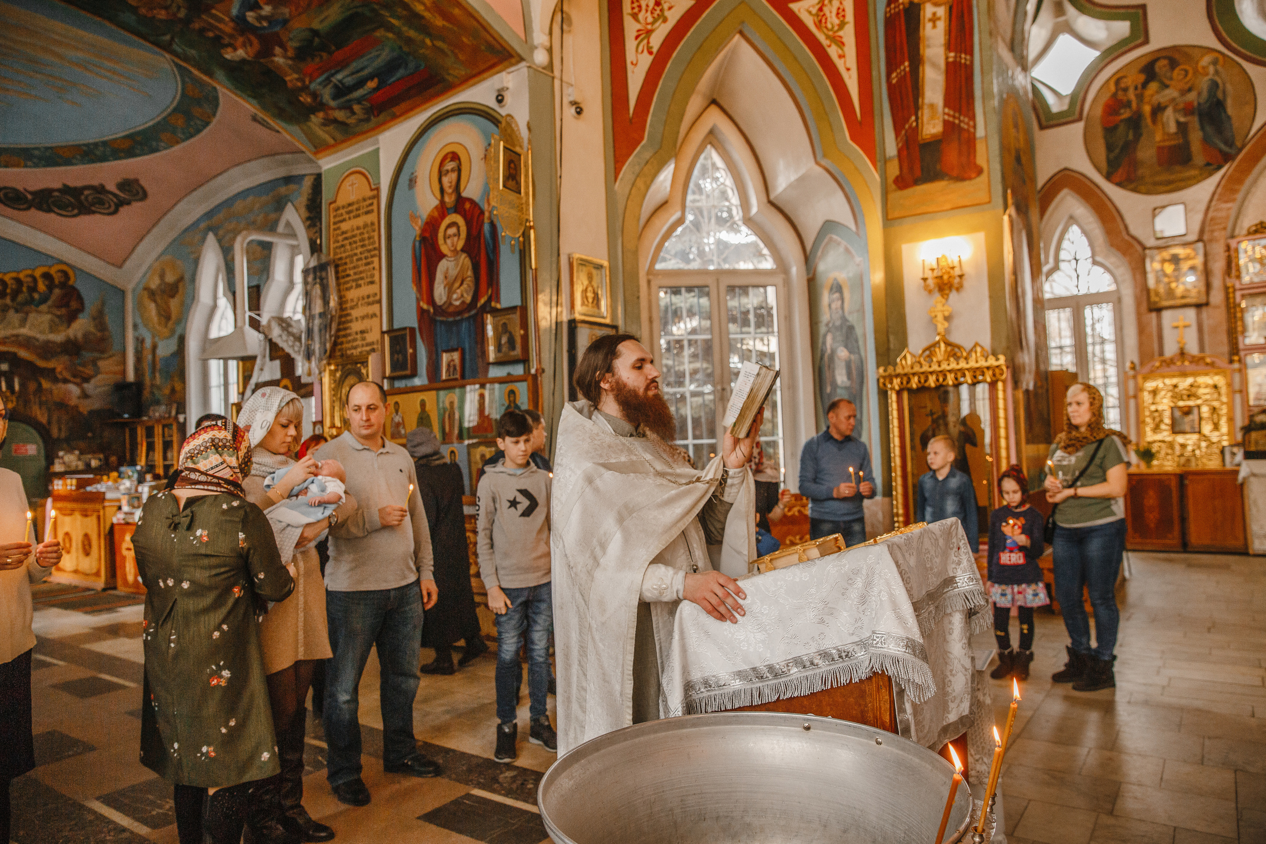 Фотограф на крещение в Ивантеевке Храм Смоленской Иконы Божией Матери
