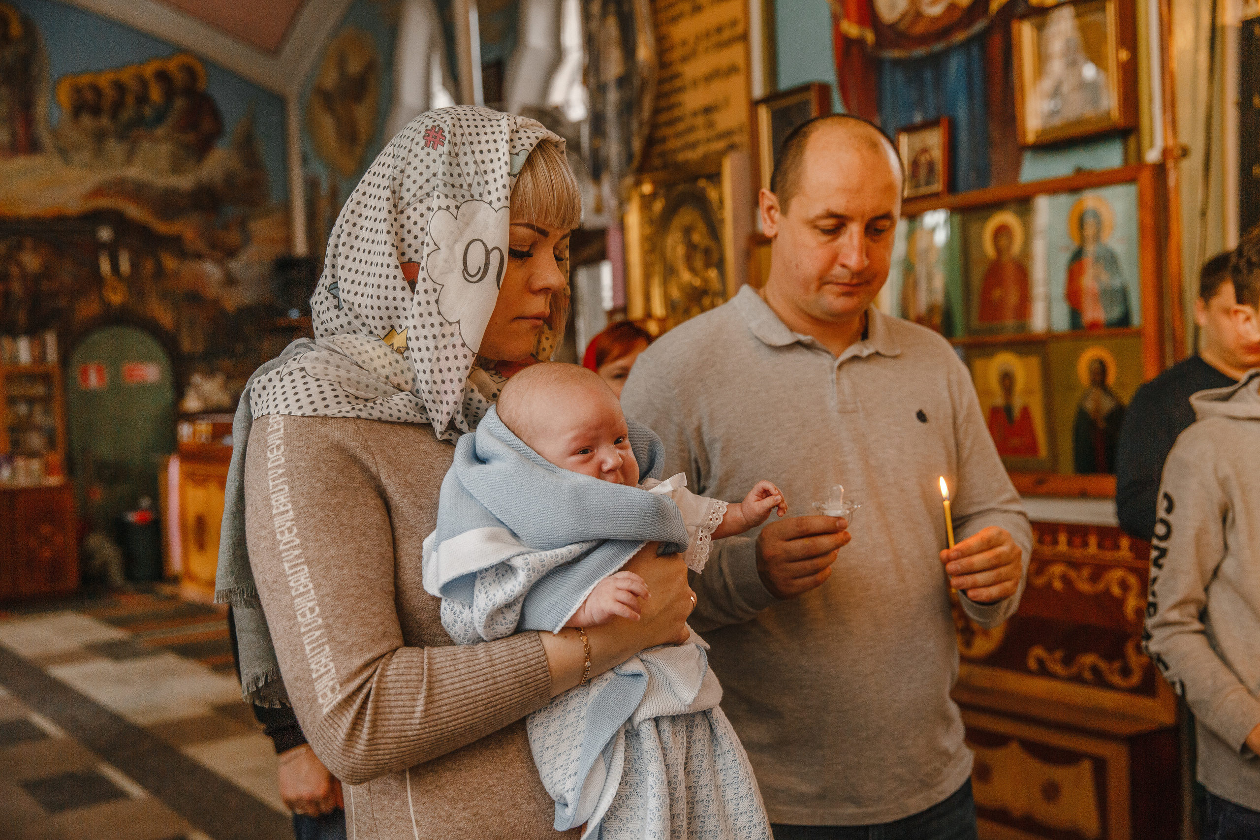 Фотограф на крещение в Ивантеевке Храм Смоленской Иконы Божией Матери