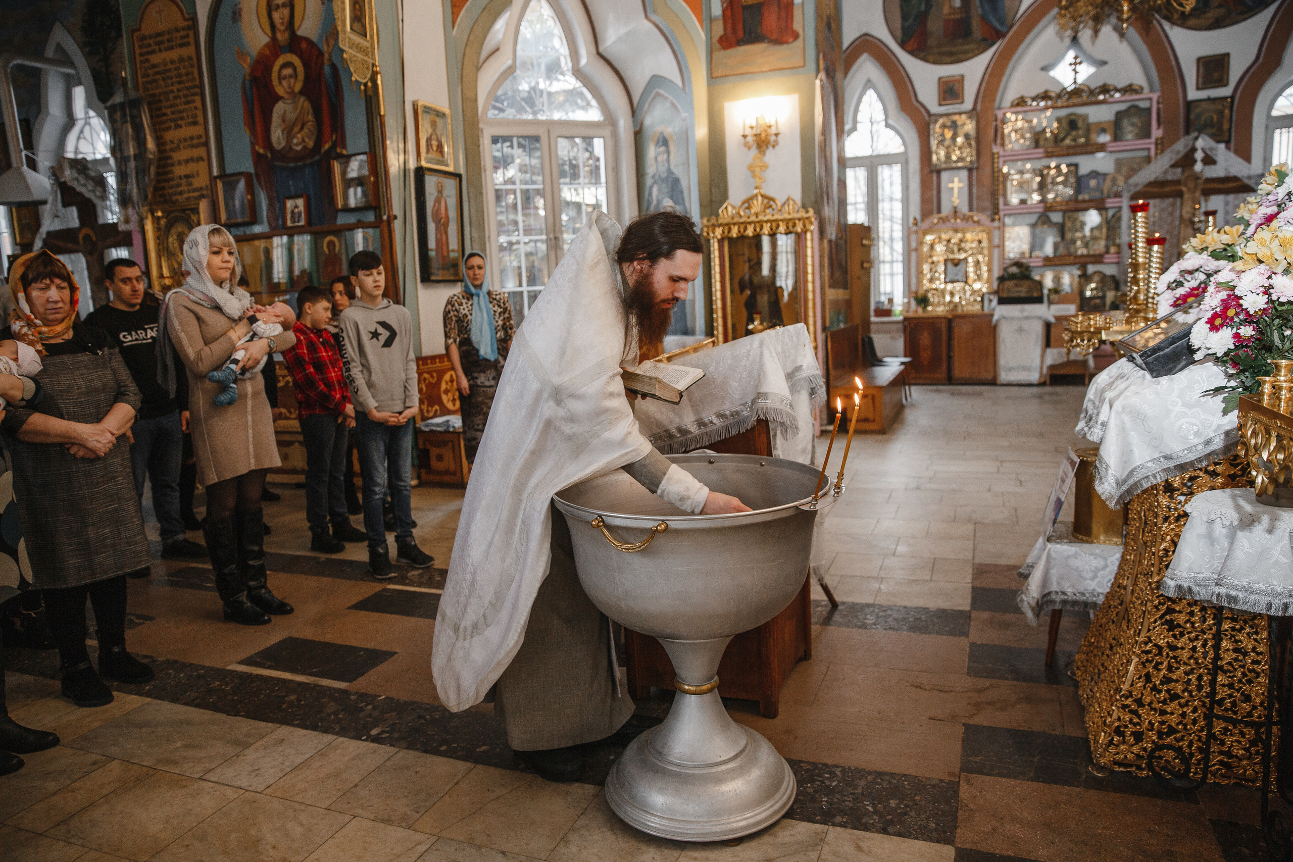 Фотограф на крещение в Ивантеевке Храм Смоленской Иконы Божией Матери