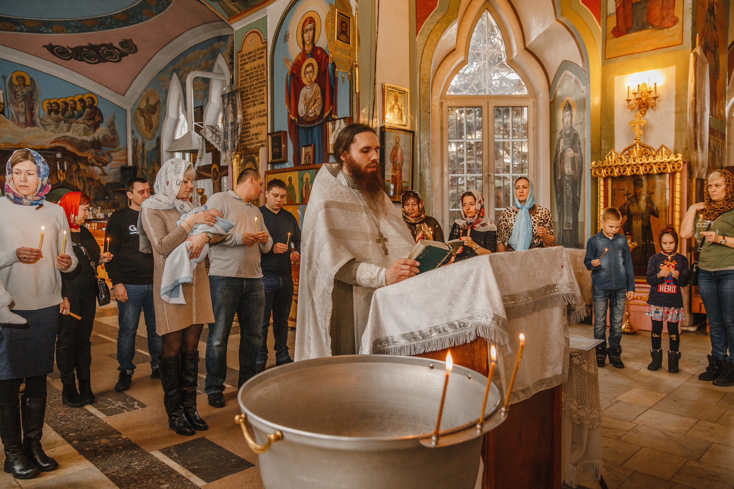 Фотограф на крещение в Ивантеевке Храм Смоленской Иконы Божией Матери