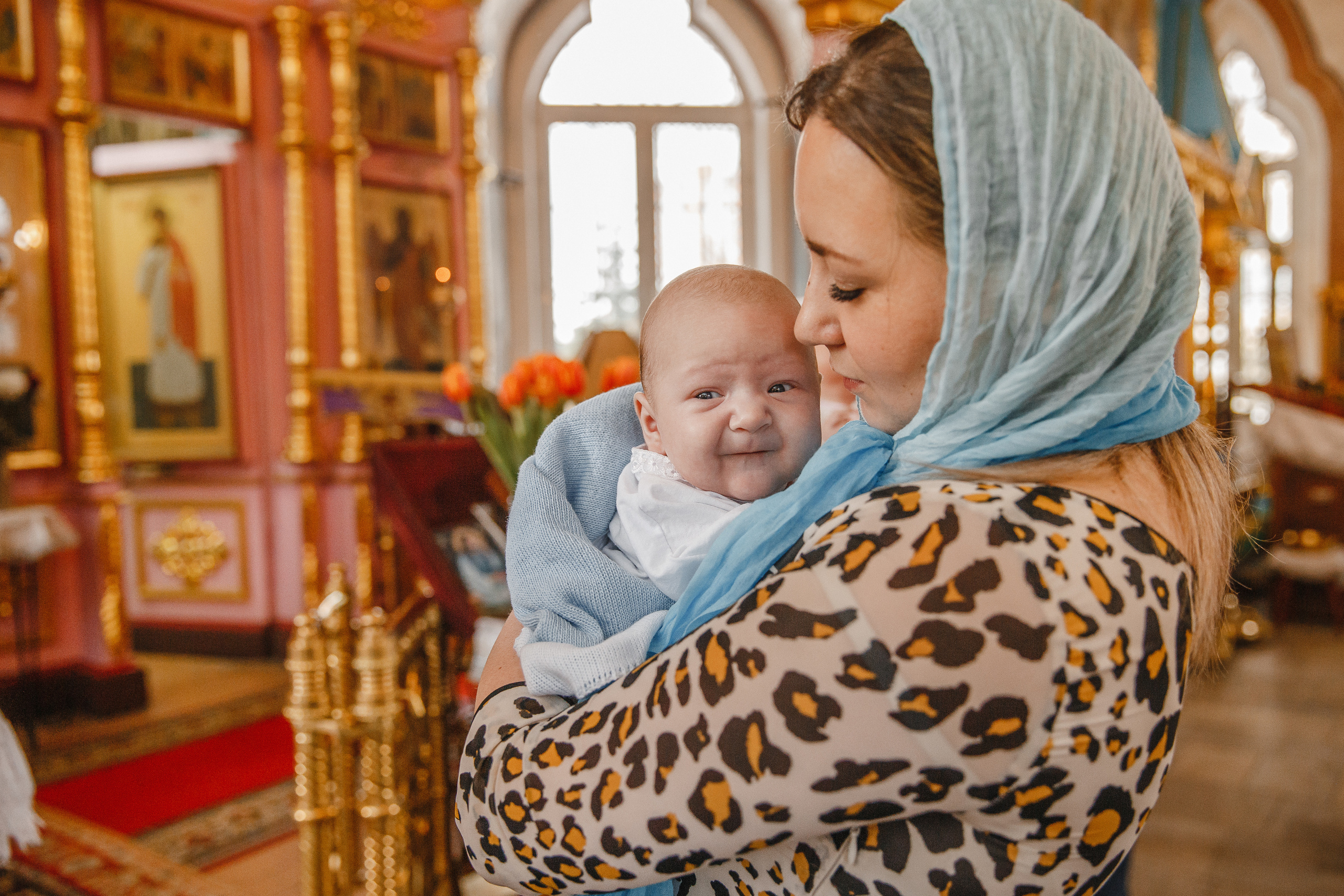 Фотограф на крещение в Ивантеевке Храм Смоленской Иконы Божией Матери