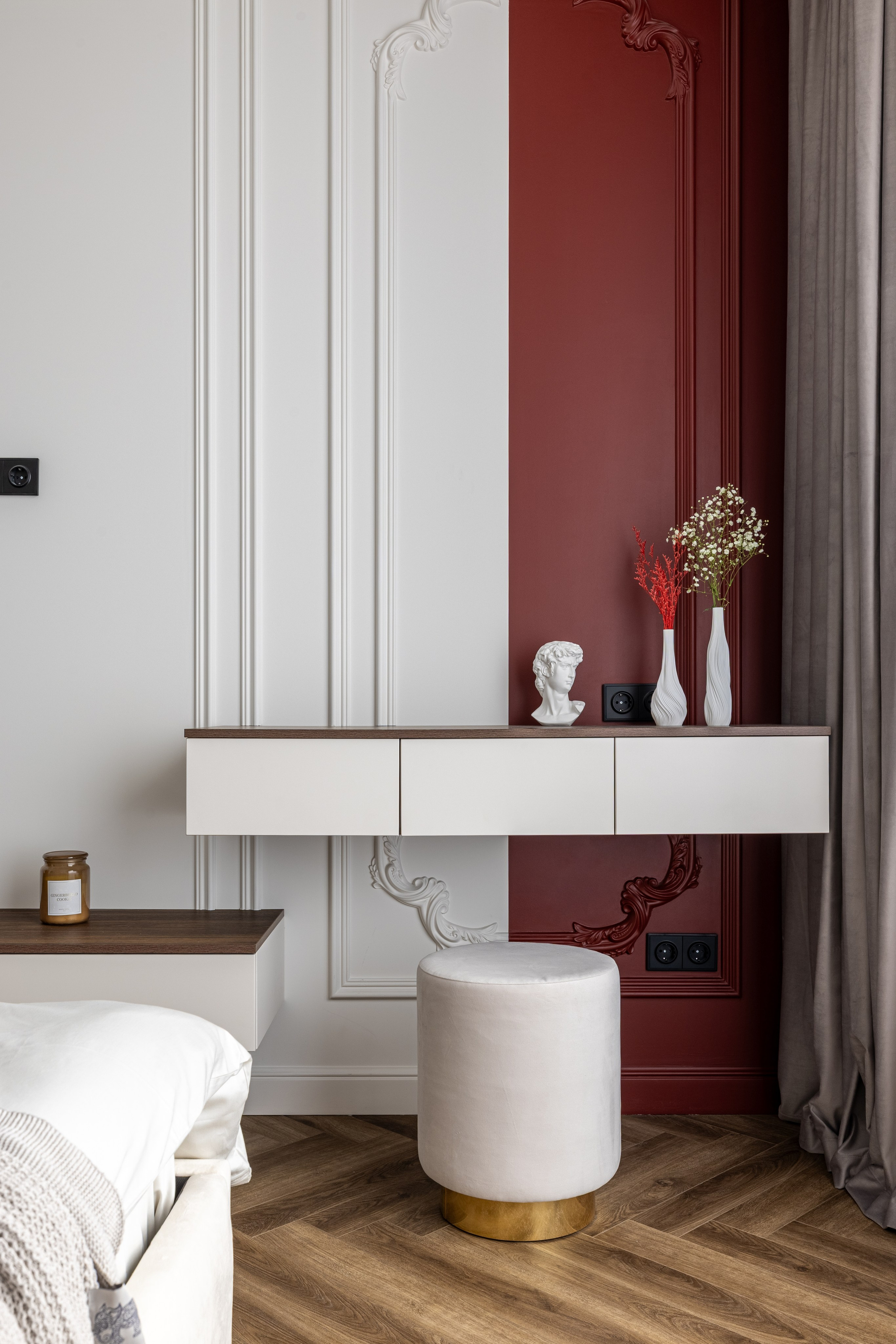Неоклассика с винными акцентами. ЖК «Will Towers». Veselinskiy| Интерьерный фотограф | Москва