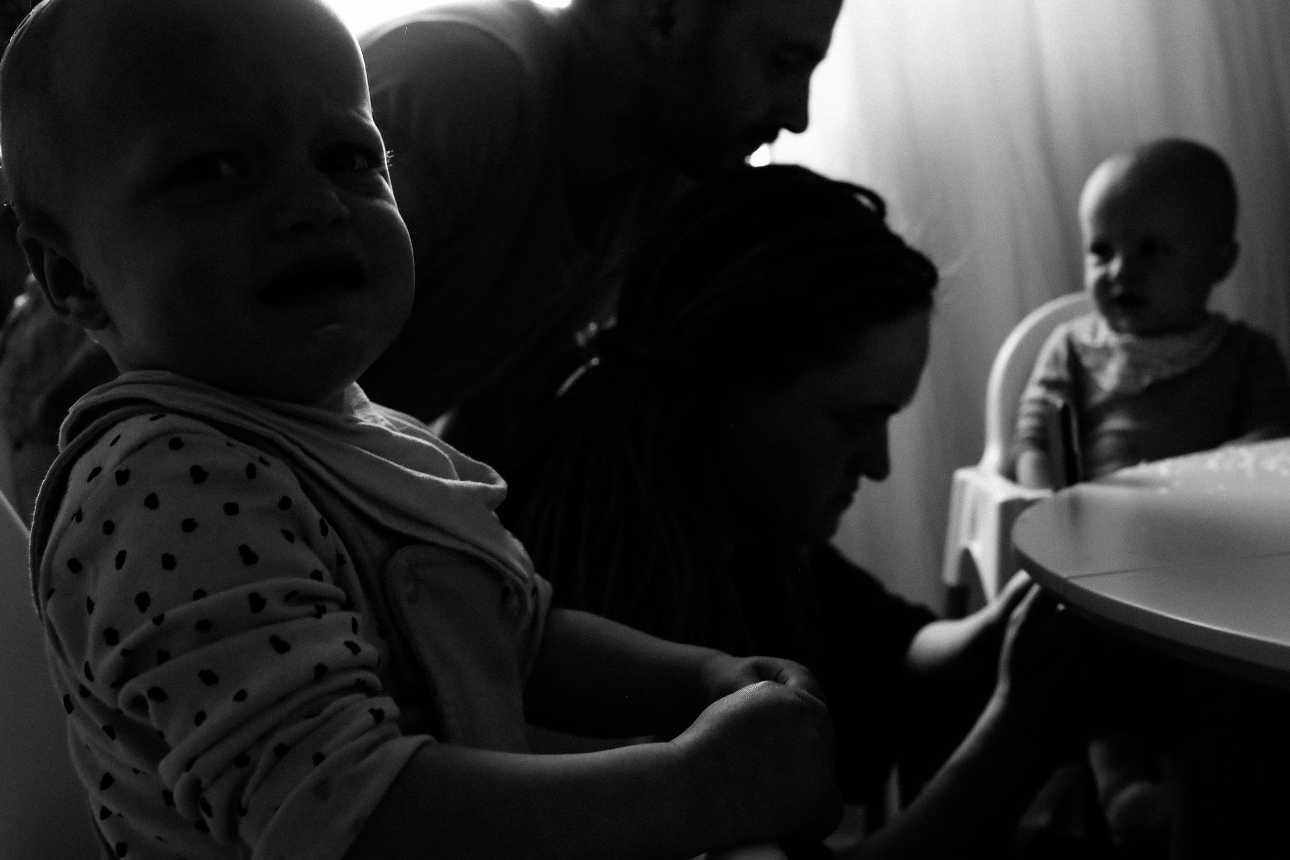 Домашняя съёмка для Кати и её тройняшек. Детский семейный фотограф в Москве Светлана Микадзе