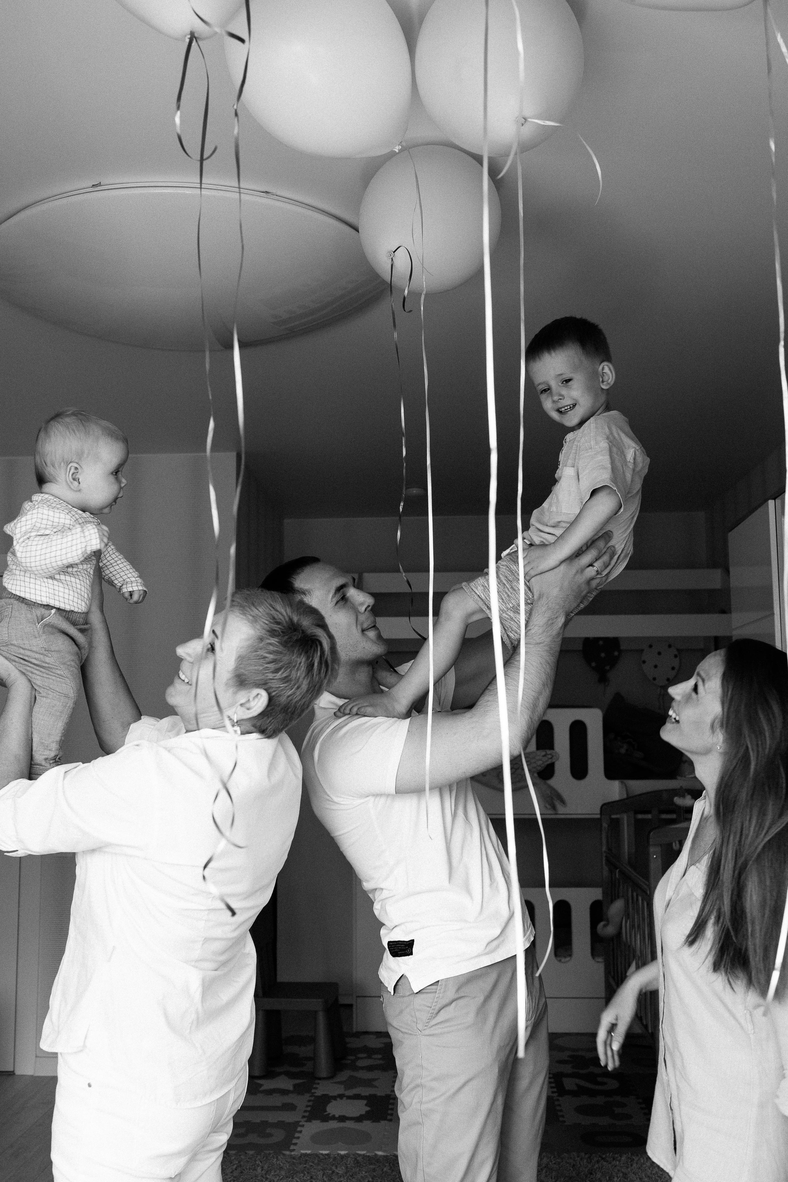 Домашняя съёмка для Юли и ее семьи. Детский семейный фотограф в Москве Светлана Микадзе