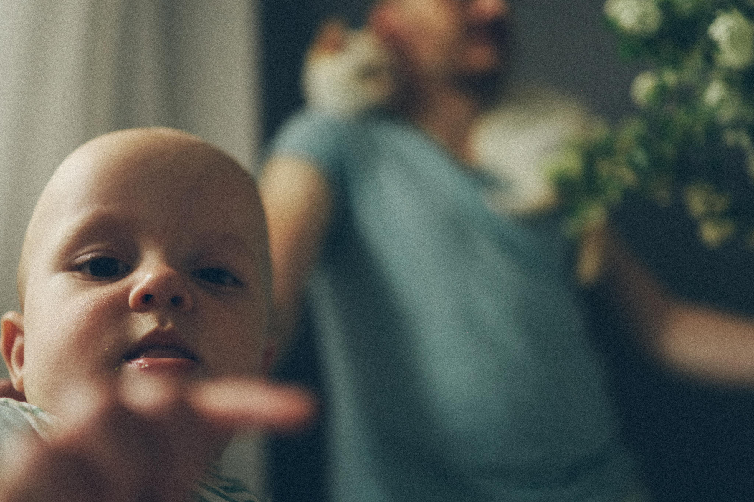 Домашняя съёмка для Кати и её тройняшек. Детский семейный фотограф в Москве Светлана Микадзе