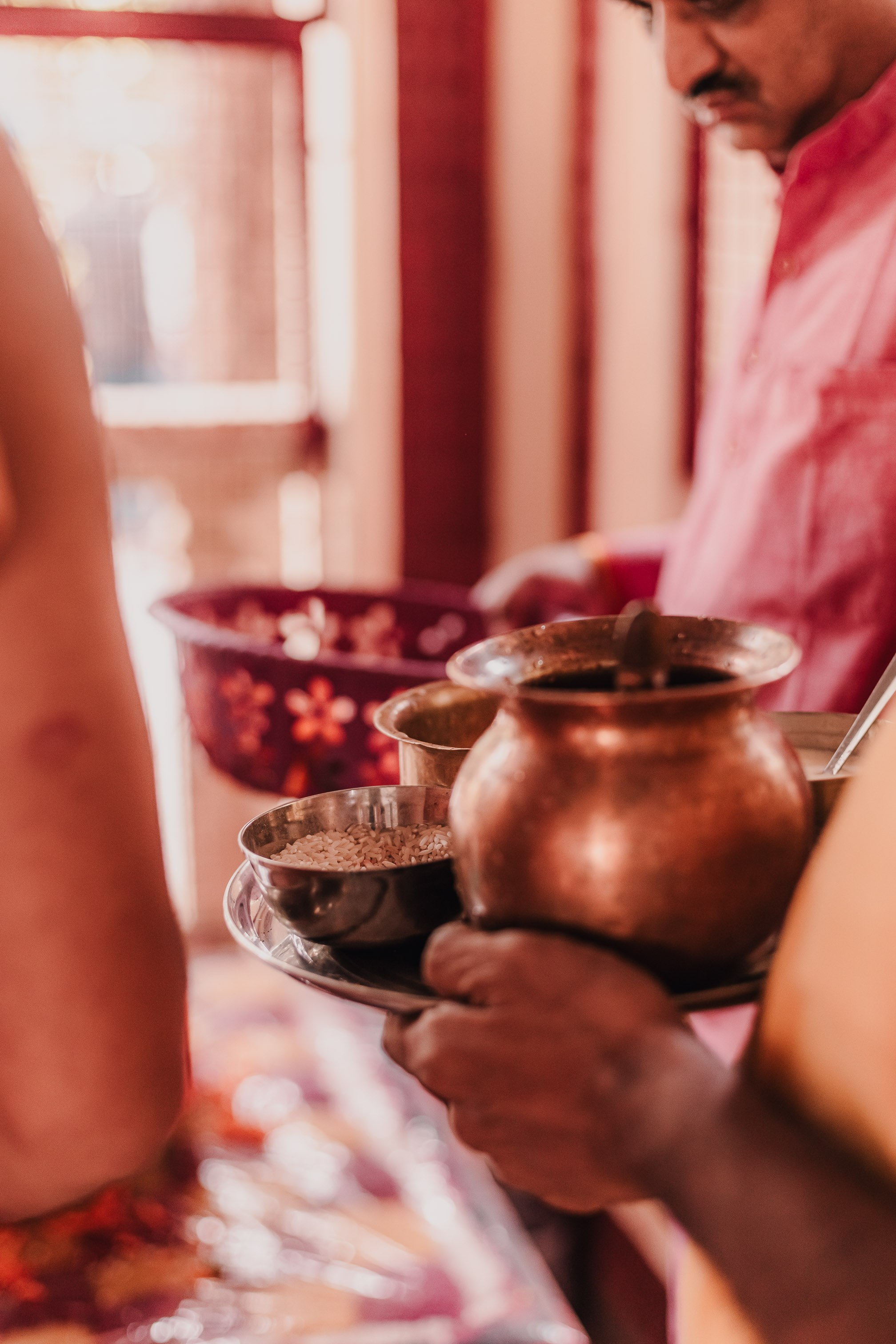 Lakshmi pooja in India. Mariam Bagdasaryan