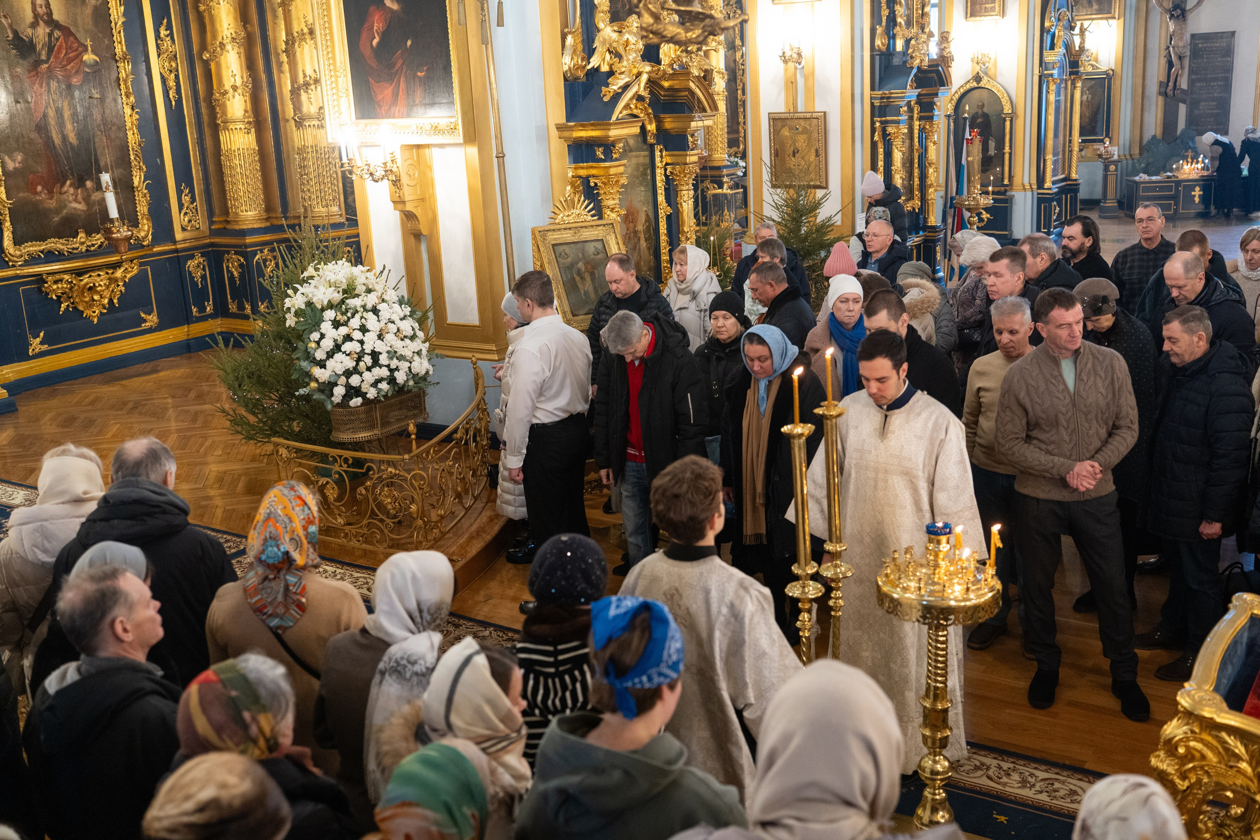 Неделя 32-я по Пятидесятнице, пред Богоявлением. Навечерие Богоявления (Крещенский сочельник). Предпразднство Богоявления. НИКОЛО-БОГОЯВЛЕНСКИЙ МОРСКОЙ СОБОР