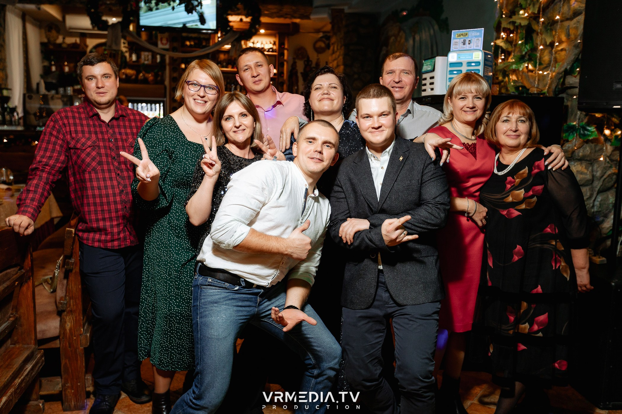 Новогодний вечер в ресторане «Лазурный Берег»