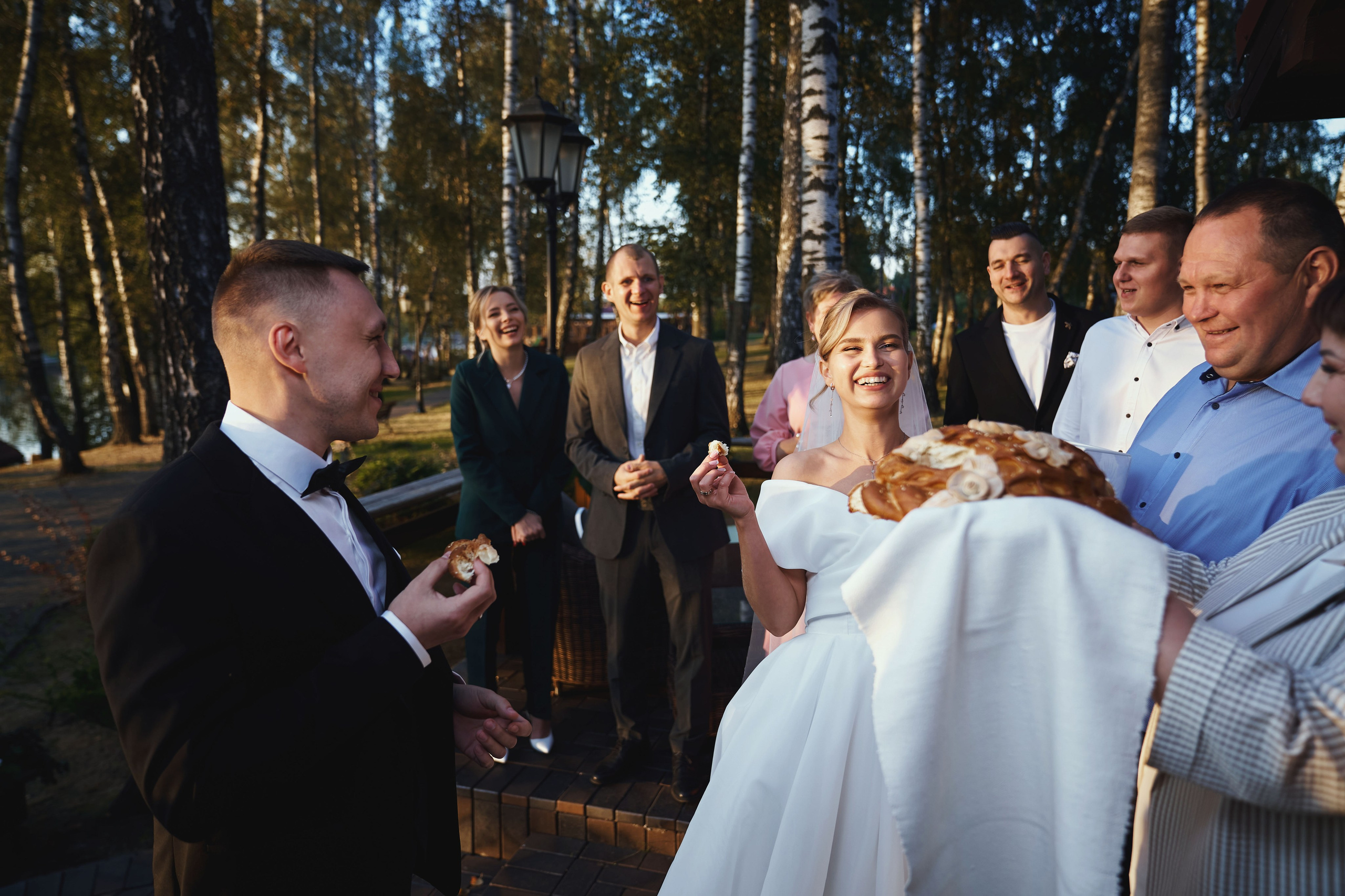 Свадьба Николая и Ирины в Золотом сазане, большая беседка