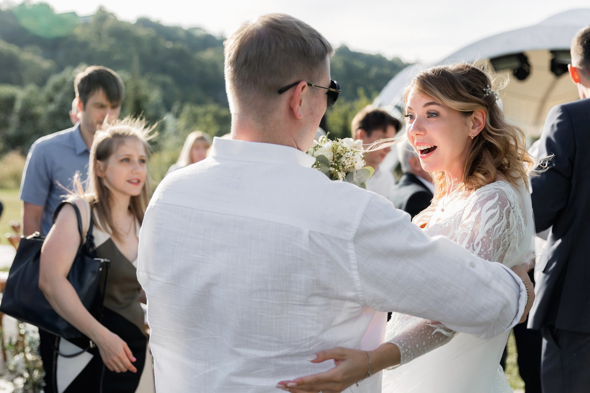 Свадьба на природе. Свадебный фотограф в Нижнем Новгороде и Москве Сергей Воробьев