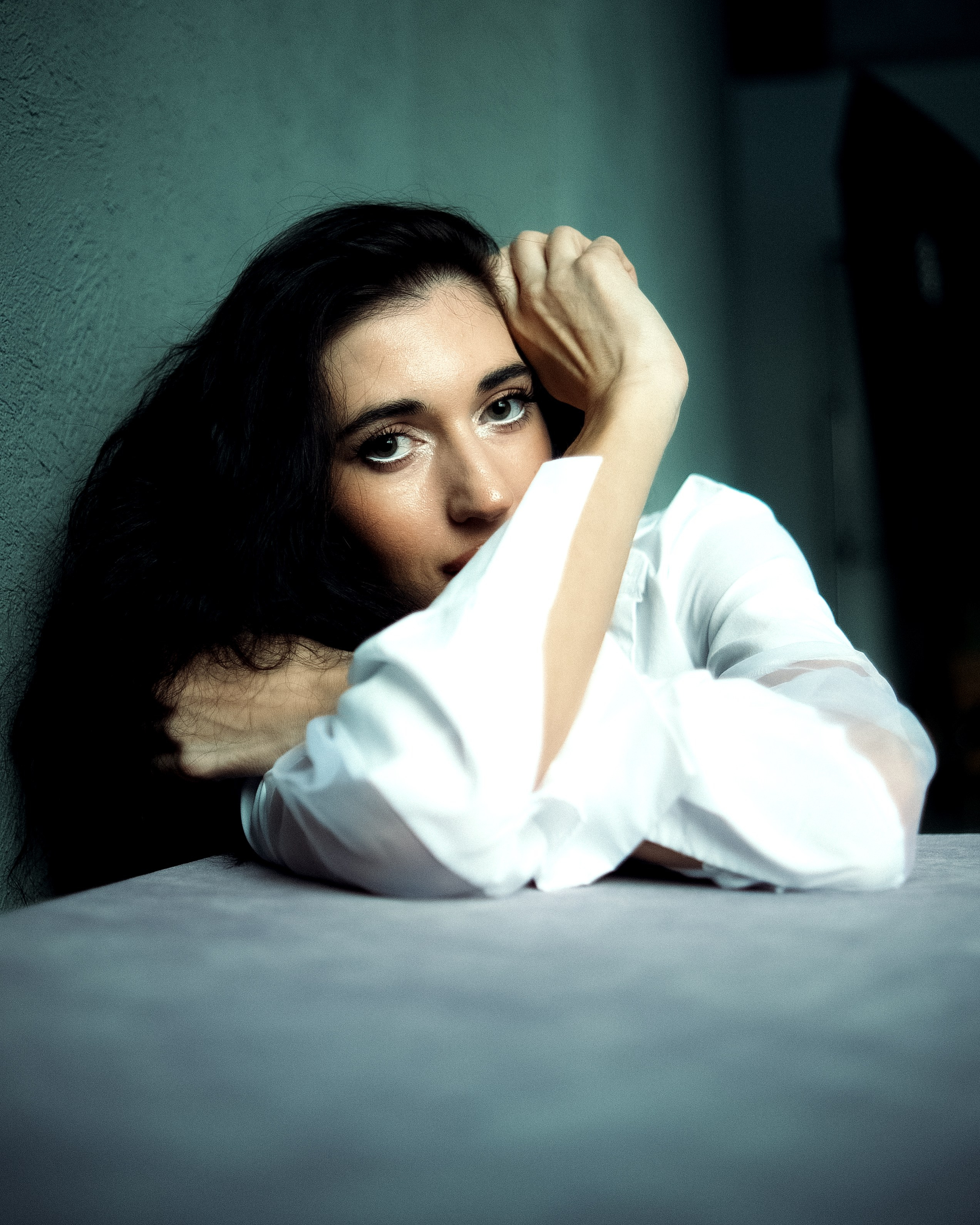 Фотосессия в студии для Катрин в Новосибирске. Фотограф в Новосибирске Владислав Унтерберг