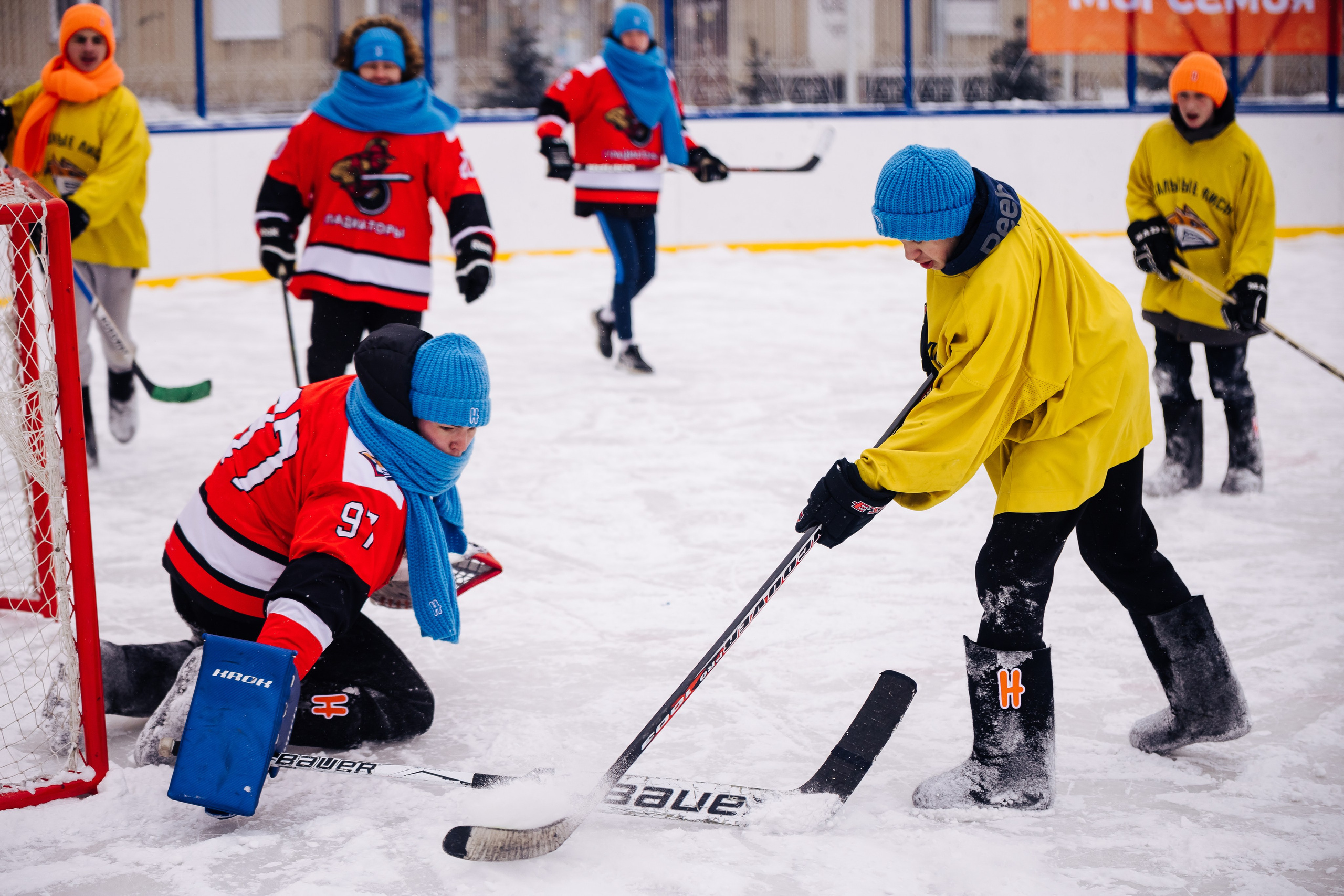 Хоккей на валенках // 22.02.25. Денис Прохоров Фотограф в г. Магнитогорск