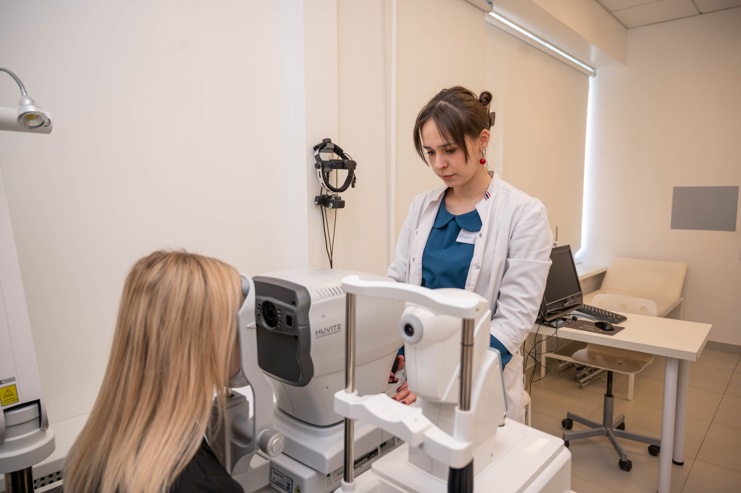 Съёмка открытия оптики