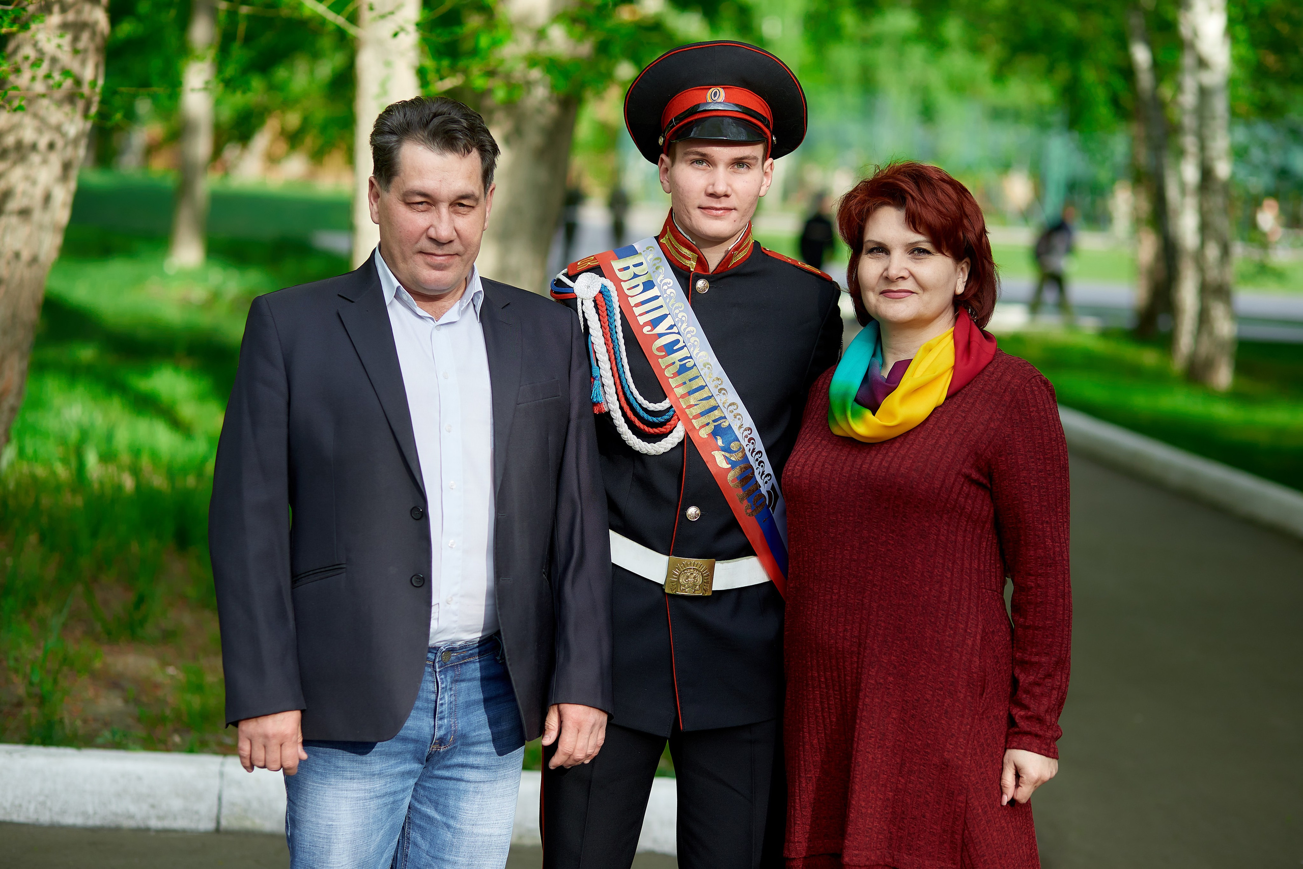 Кадеты последний звонок. Фотограф Вячеслав Фарунин