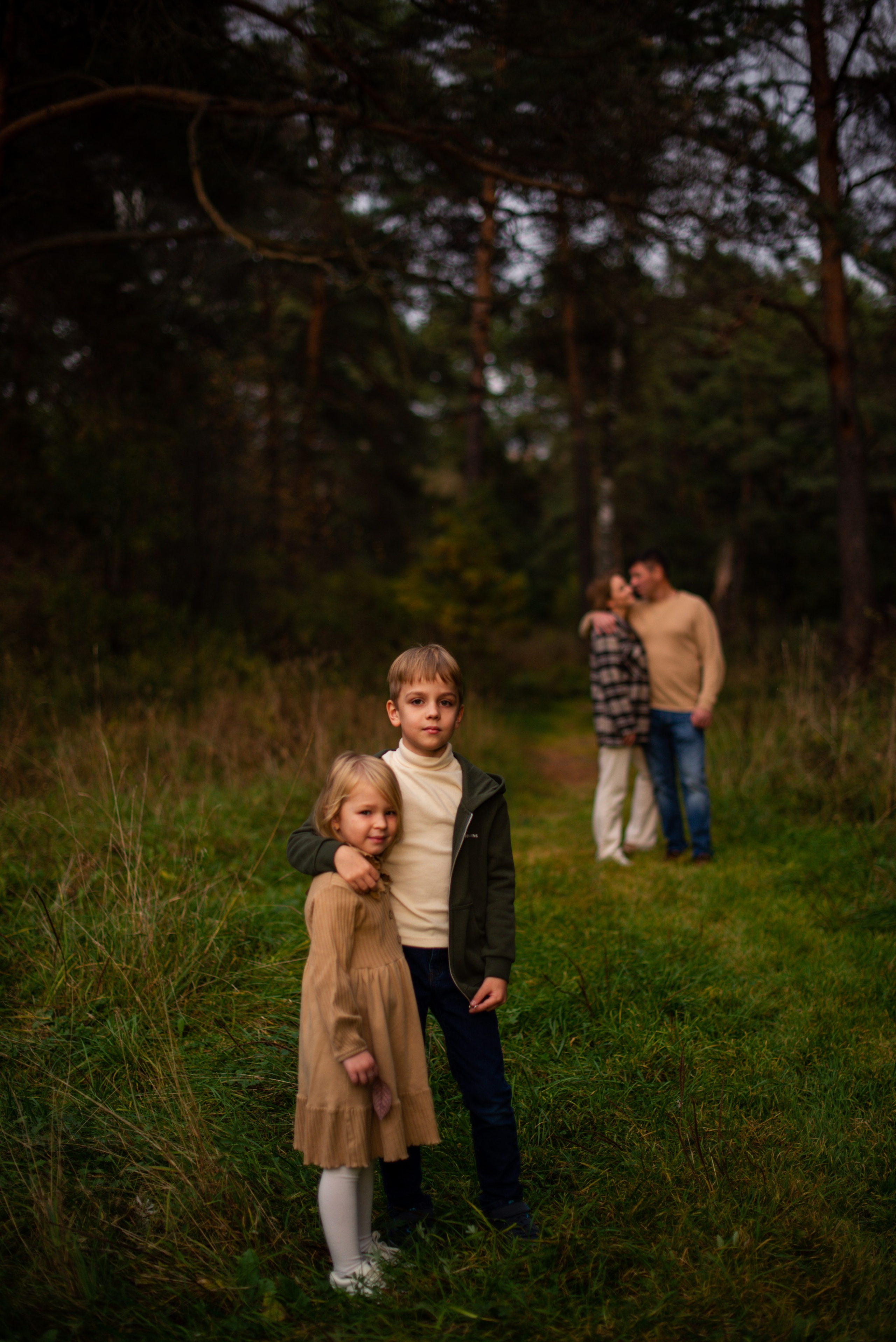 Осенняя прогулка. Семейный и портретный фотограф Надежда Вылку