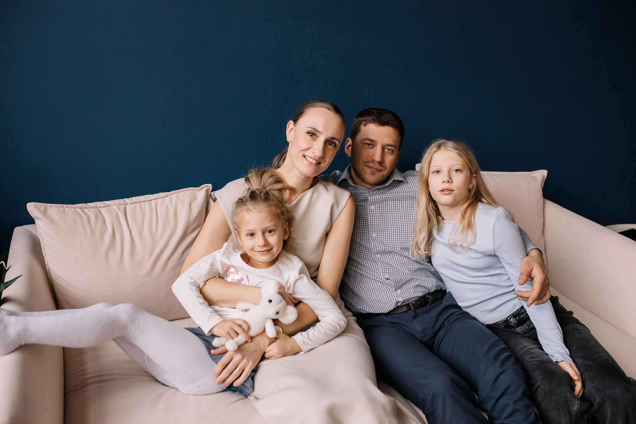 Вова, Галя, Соня и Викуля. Семейный фотограф Трусова Евгения в Екатеринбурге