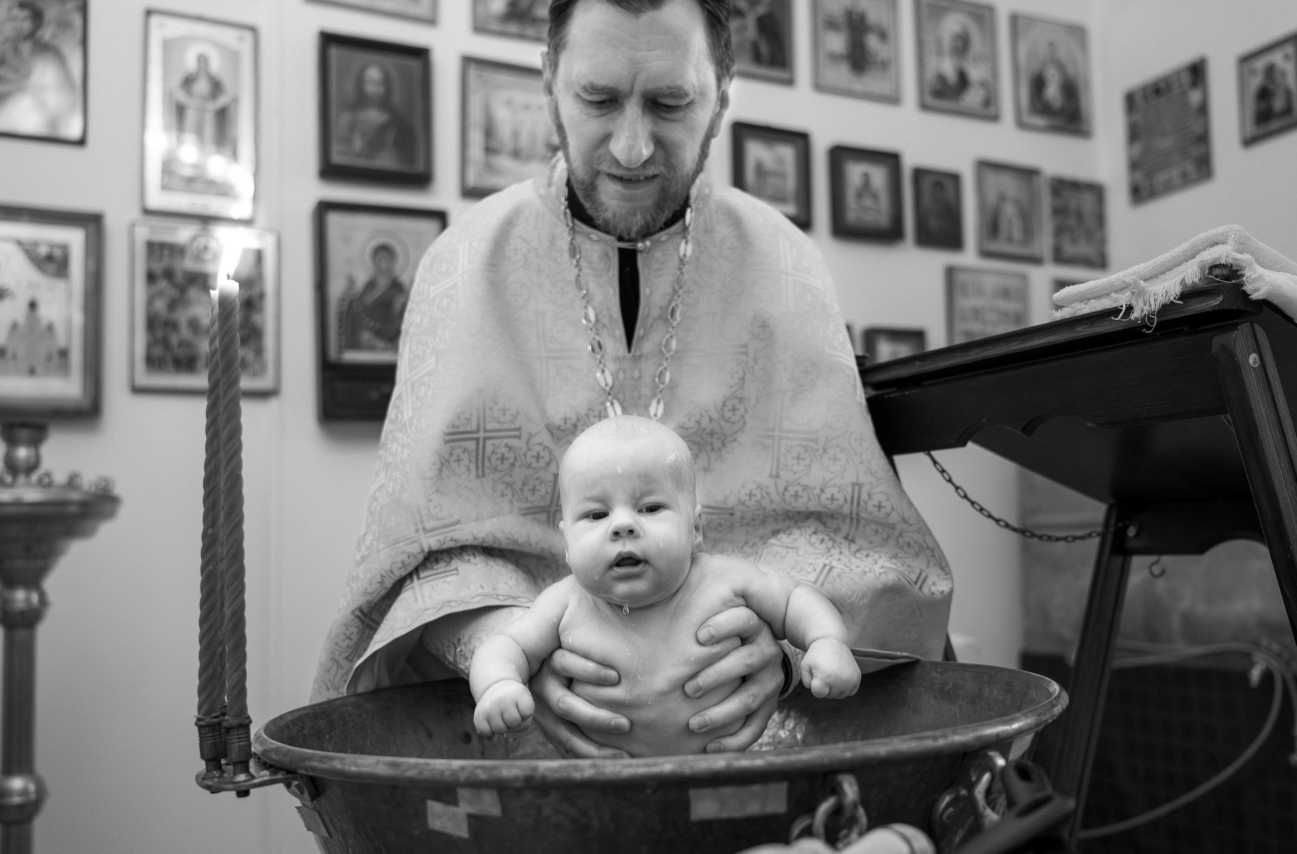 Крещение мл. Максима. Фотограф в Москве