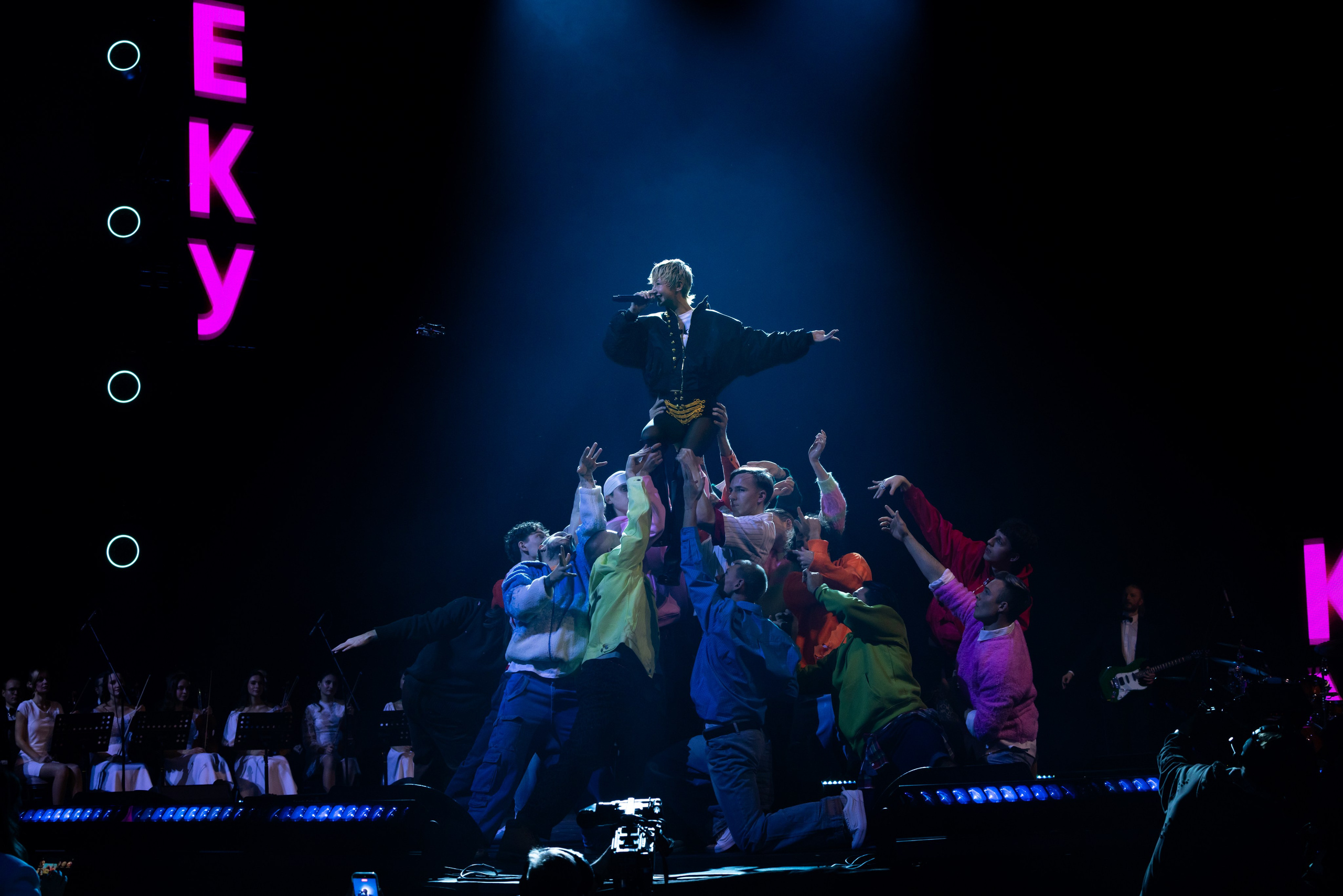 Гравный новогодний концерт 2025 Live Арена Москва. Свадебный и семейный фотограф в Москве и Московской области Оксана Шлыкова