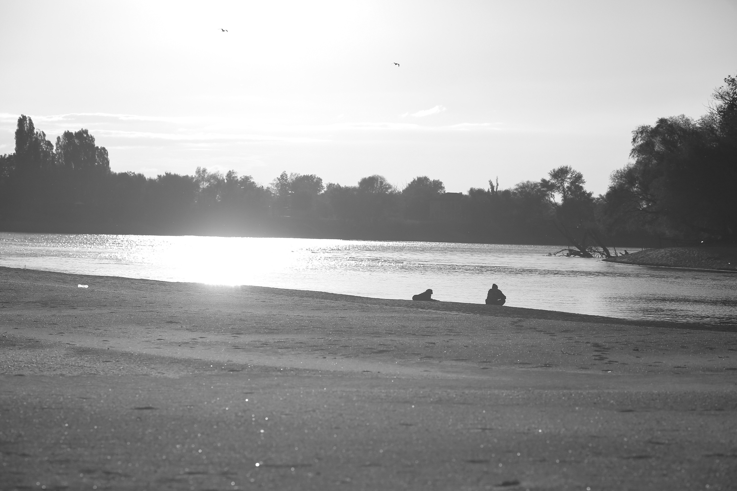 Женская фотосессия на берегу руки Кубани. Фотограф Александра Рышкова