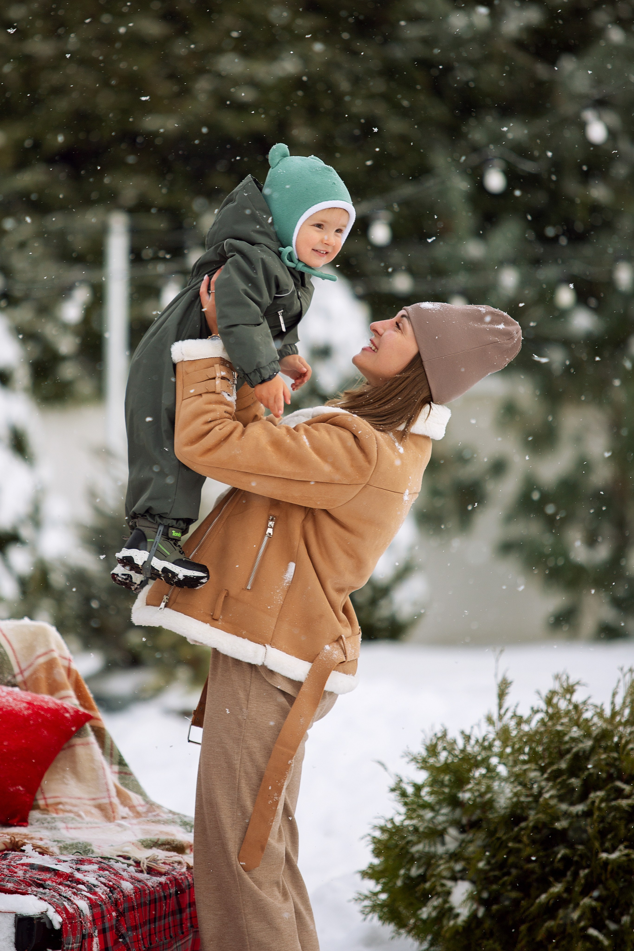 РОМА новогодняя фотосессия. Фотограф новорожденных Оксана Полевская