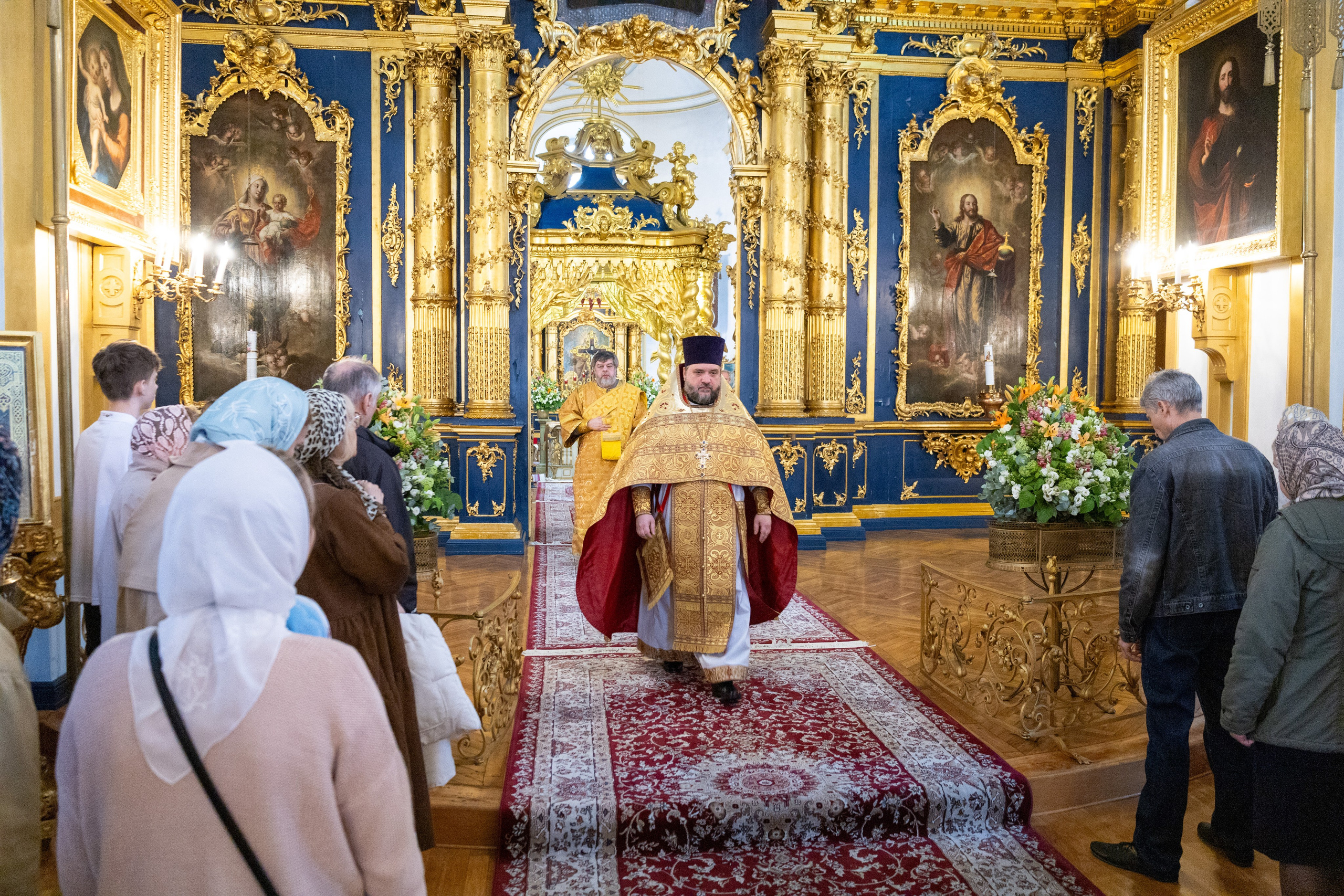 НЕДЕЛЯ 4-Я ПО ПЯТИДЕСЯТНИЦЕ. ГЛАС 3-Й. ВЛАДИМИРСКОЙ ИКОНЫ БОЖИЕЙ МАТЕРИ. НИКОЛО-БОГОЯВЛЕНСКИЙ МОРСКОЙ СОБОР