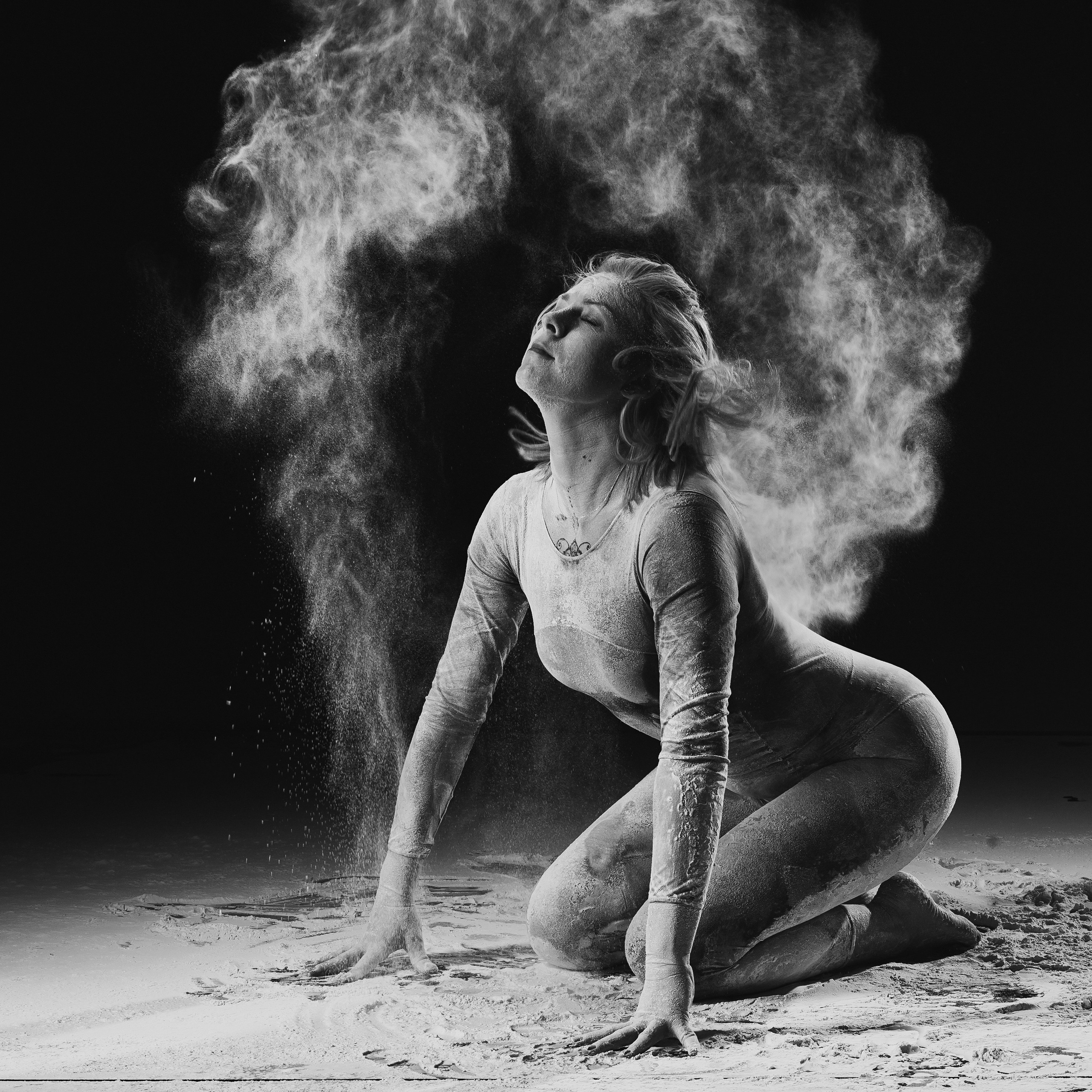 Фотосъёмка с мукой