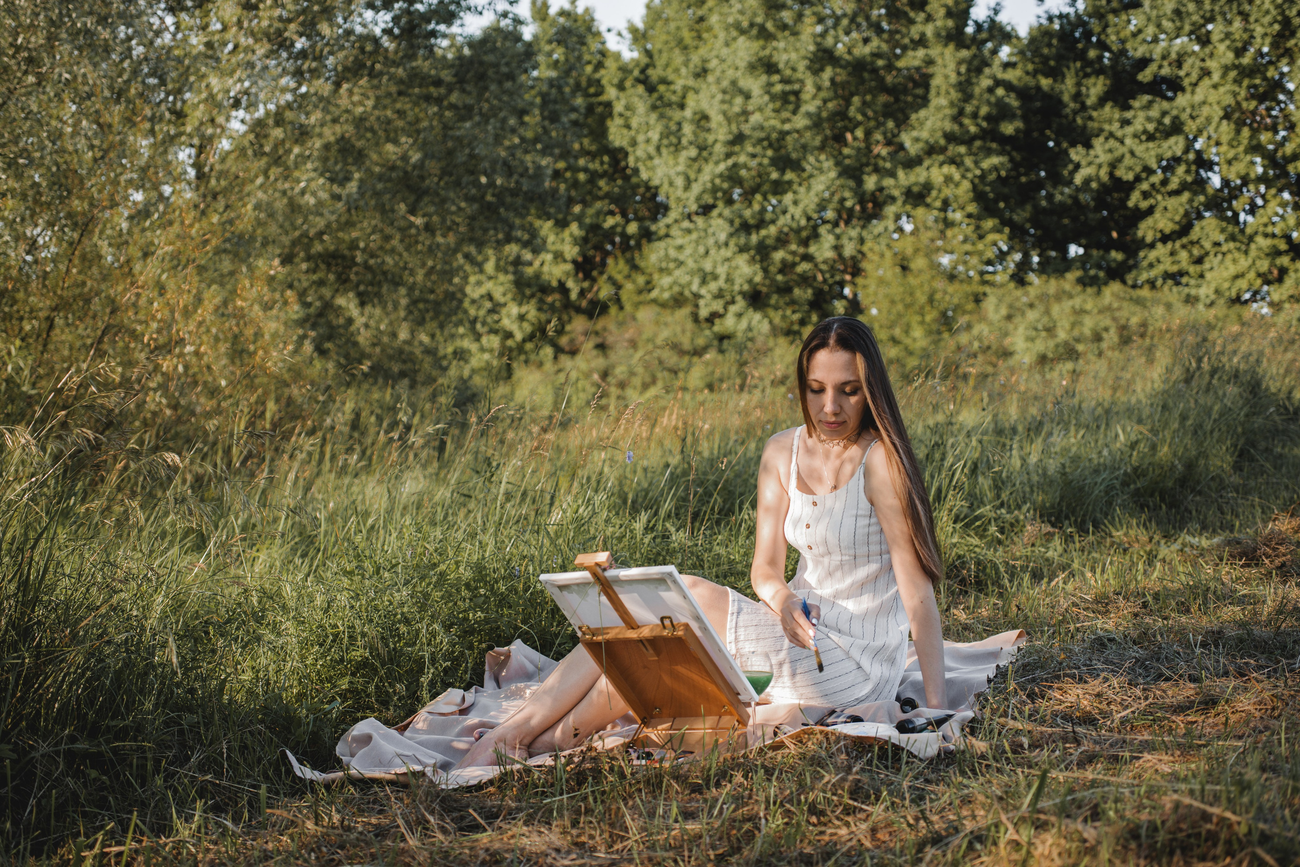 Виктория художник. Фотограф Людмила Белова