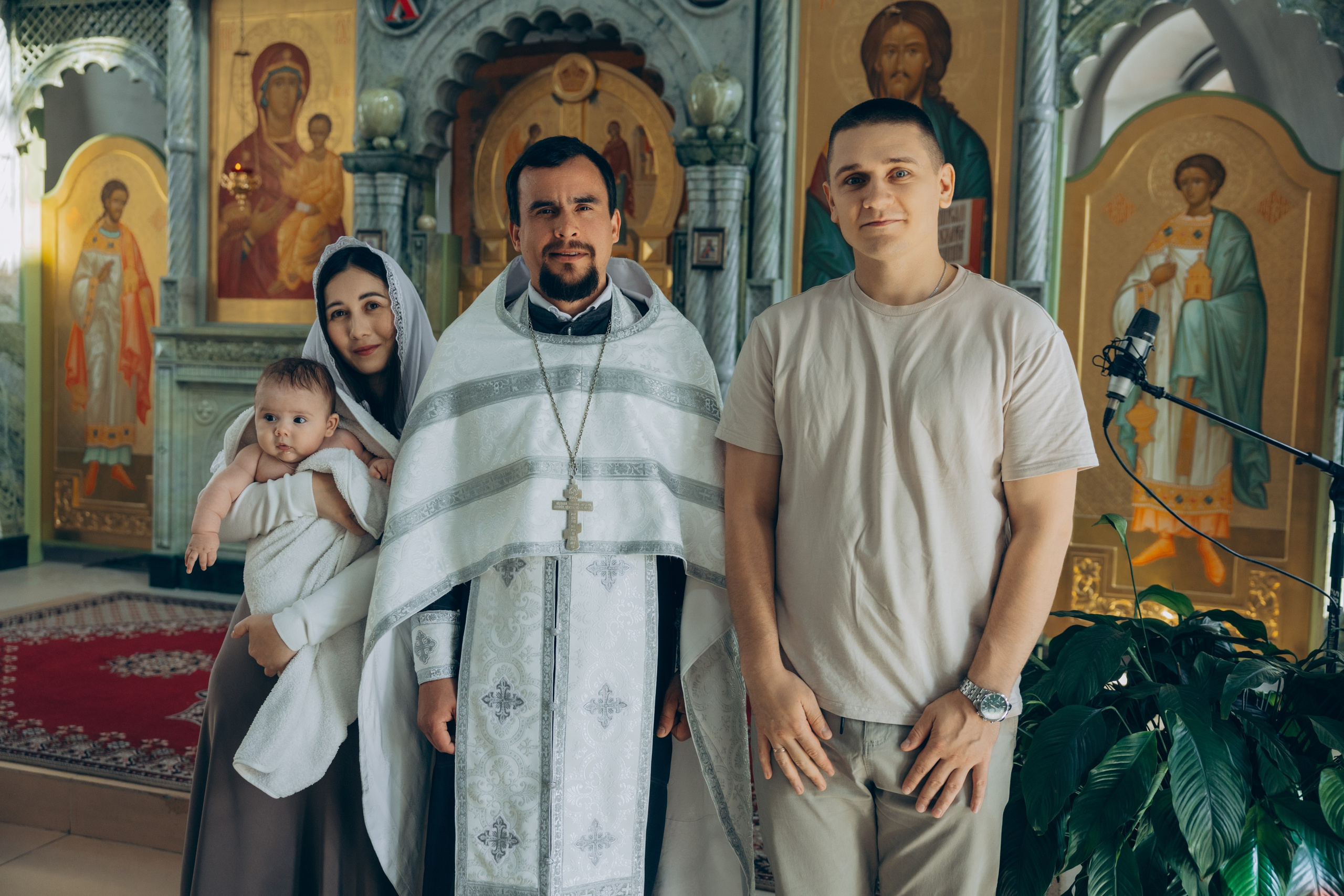 Крещение Александра. Свадебный, семейный фотограф в Иркутске Светлана Макаричева