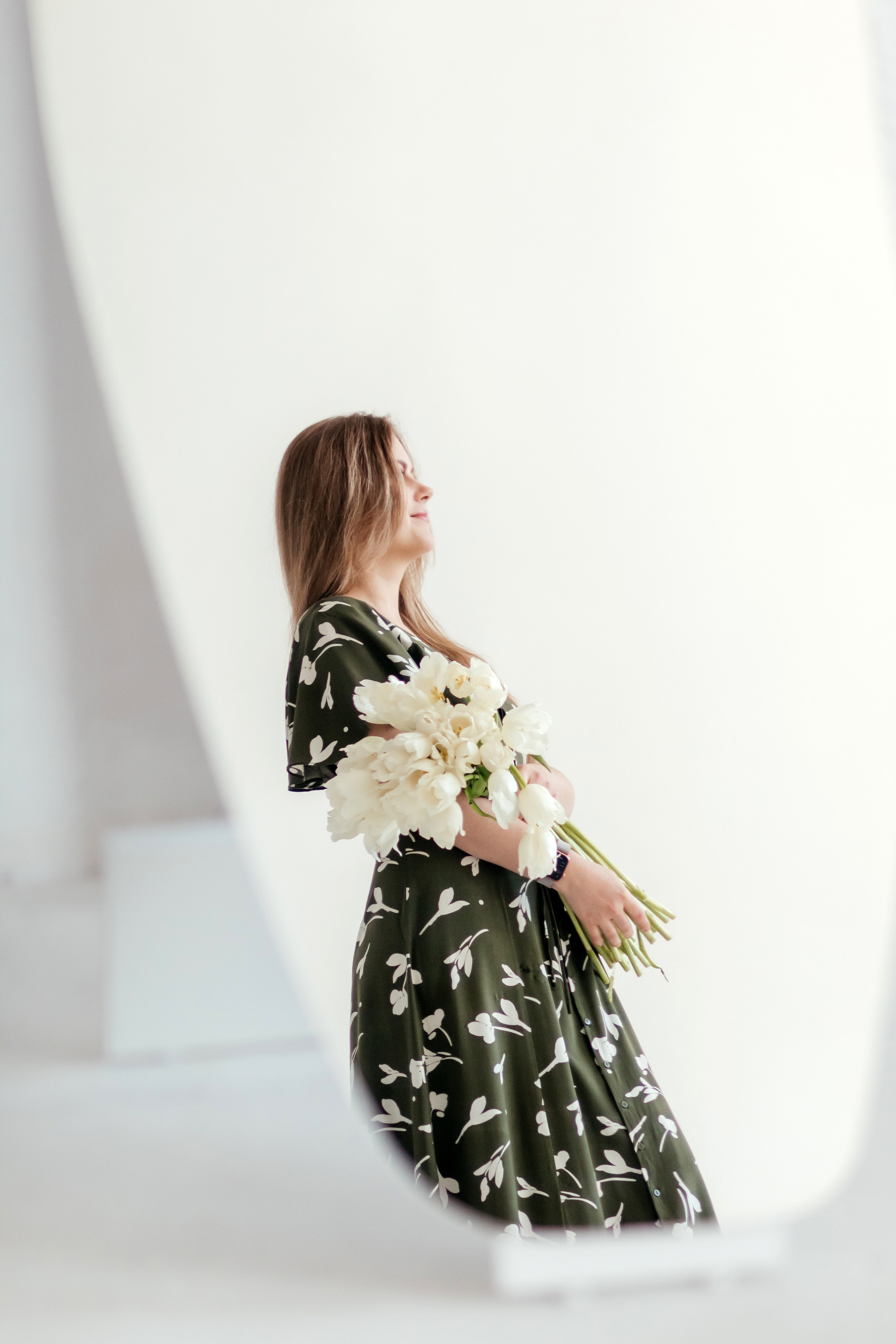 Съёмка с цветами. Семейный фотограф в Минске Приболовец Светлана