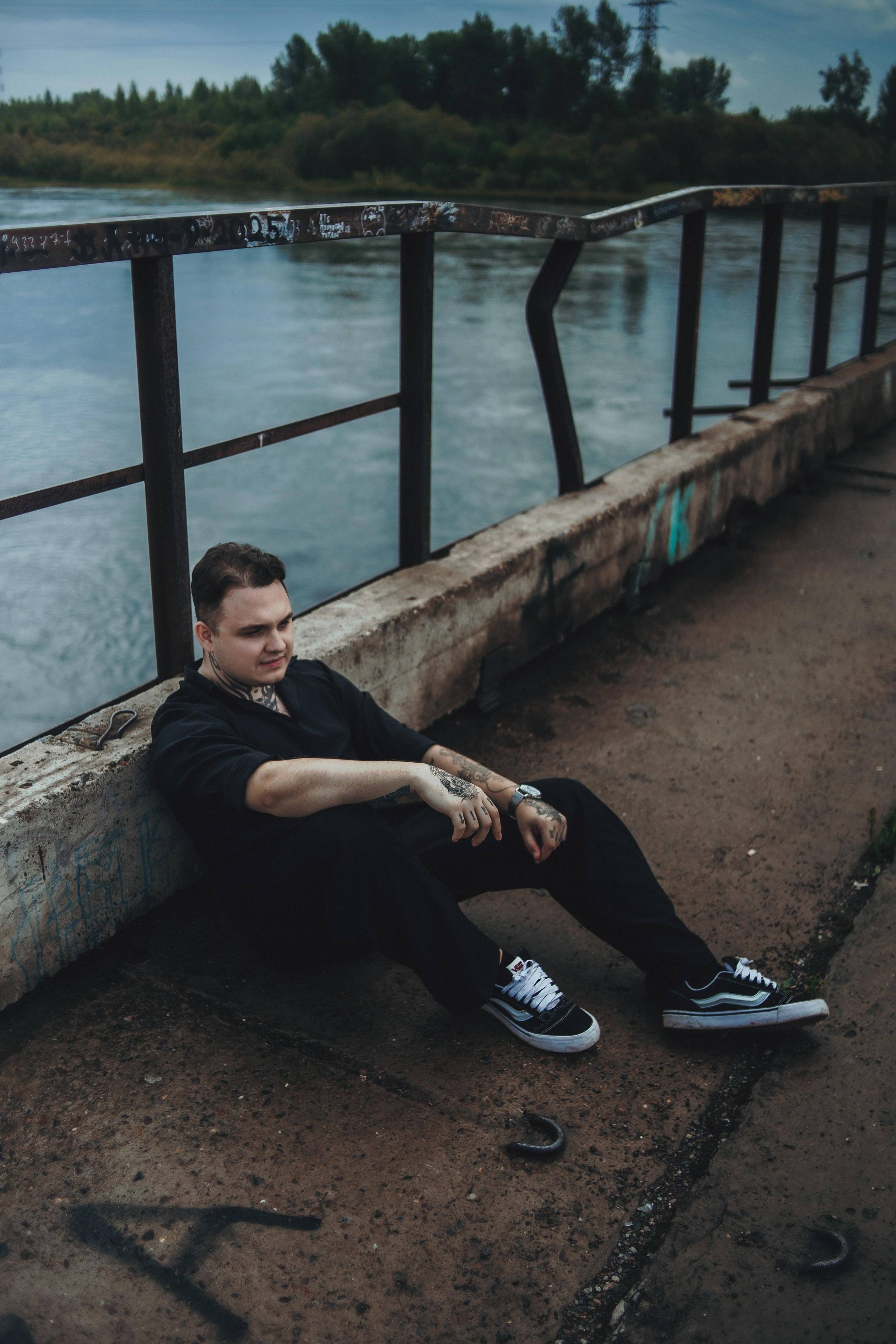 Никита. Заброшенный мост. Фотограф Регина Крикунова г. Красноярск