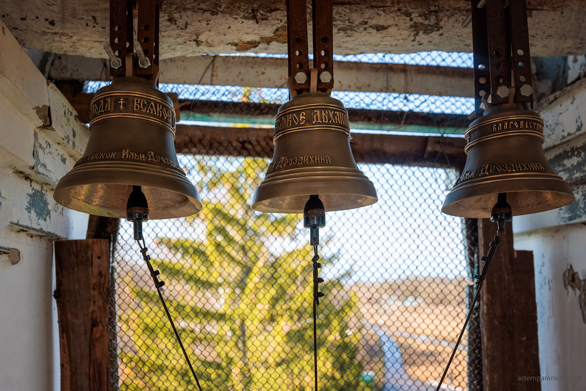 Ефремовский район. Церковь сергия Радонежского в Черкассах. Фотохудожник Артём Парамонов