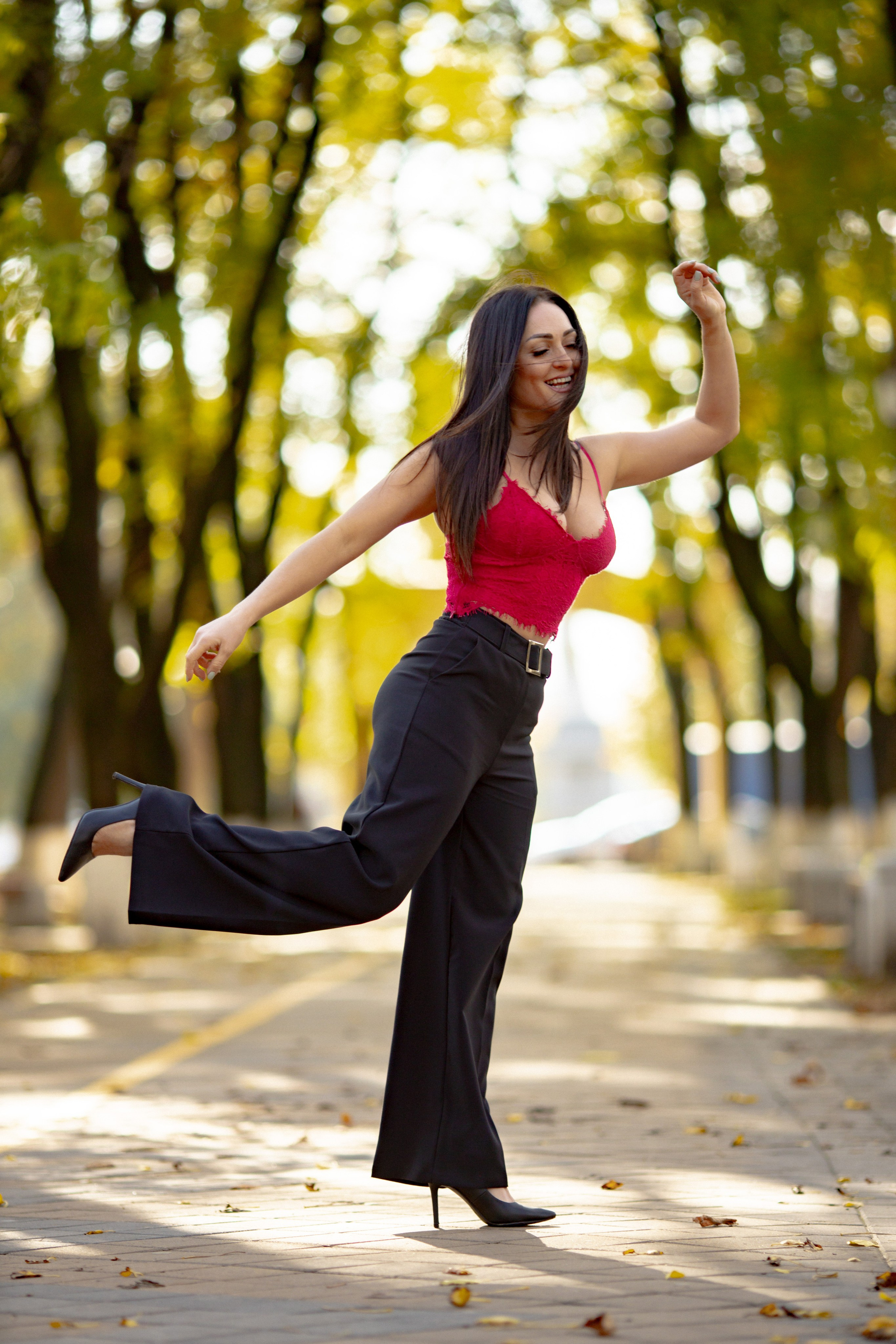 Осень. Профессиональный фотограф и видеооператор