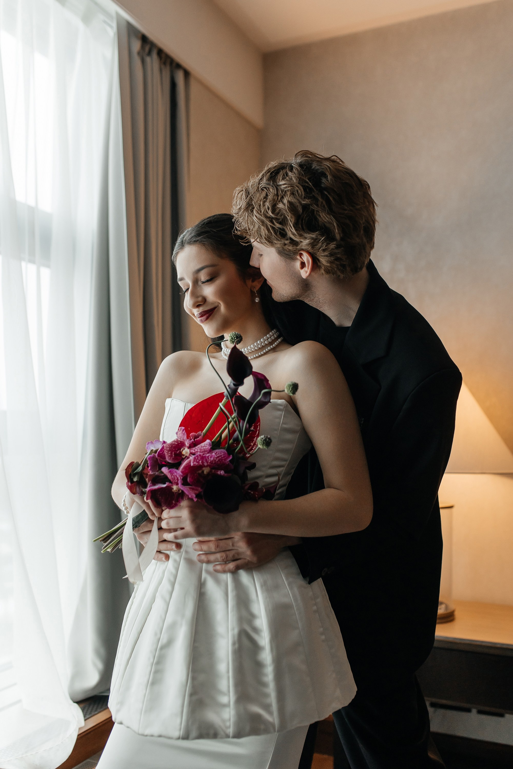 Свадебная фотосессия в&nbsp;отеле Hyatt Regency Moscow Petrovsky Park в Москве