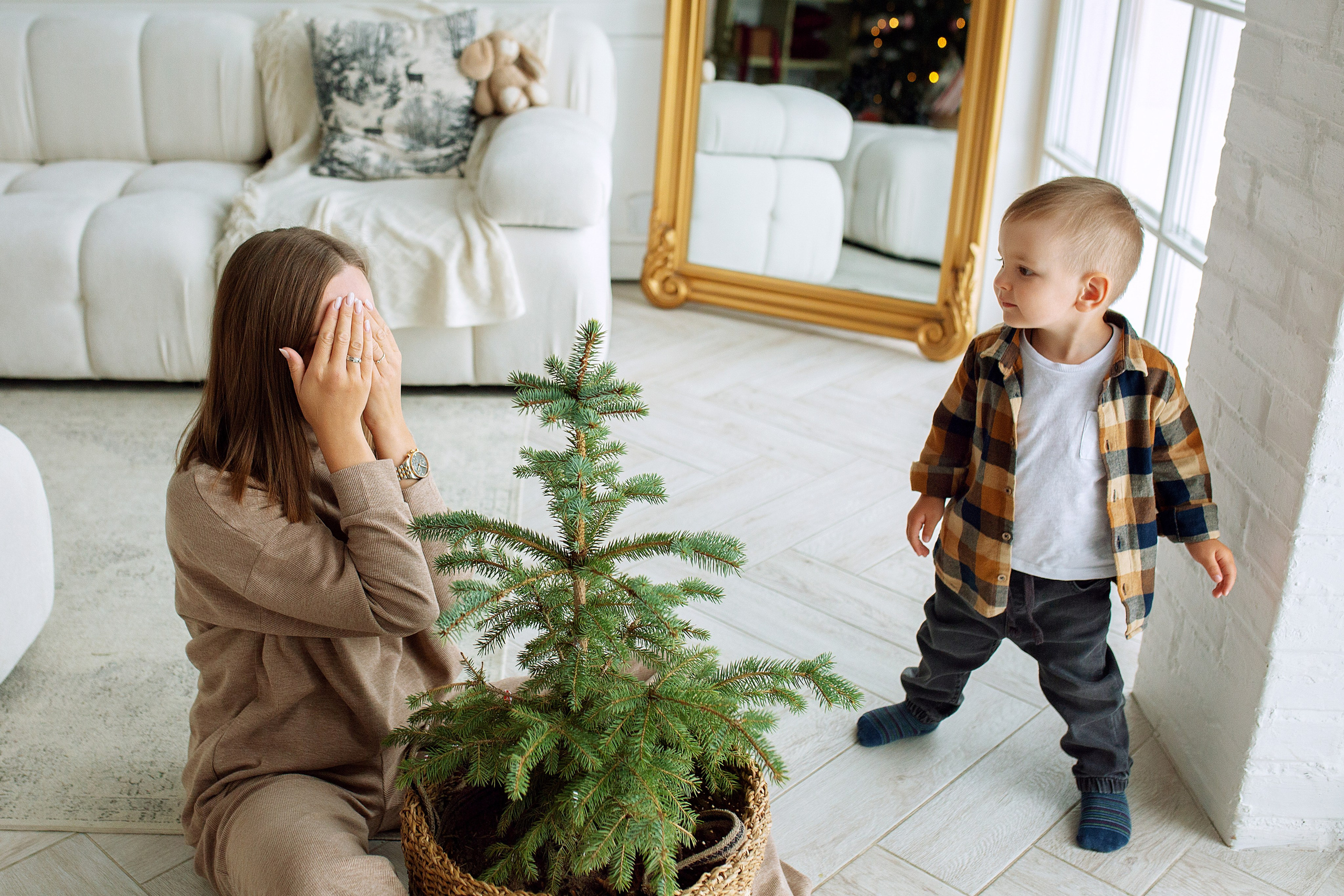 РОМА новогодняя фотосессия. Фотограф новорожденных Оксана Полевская