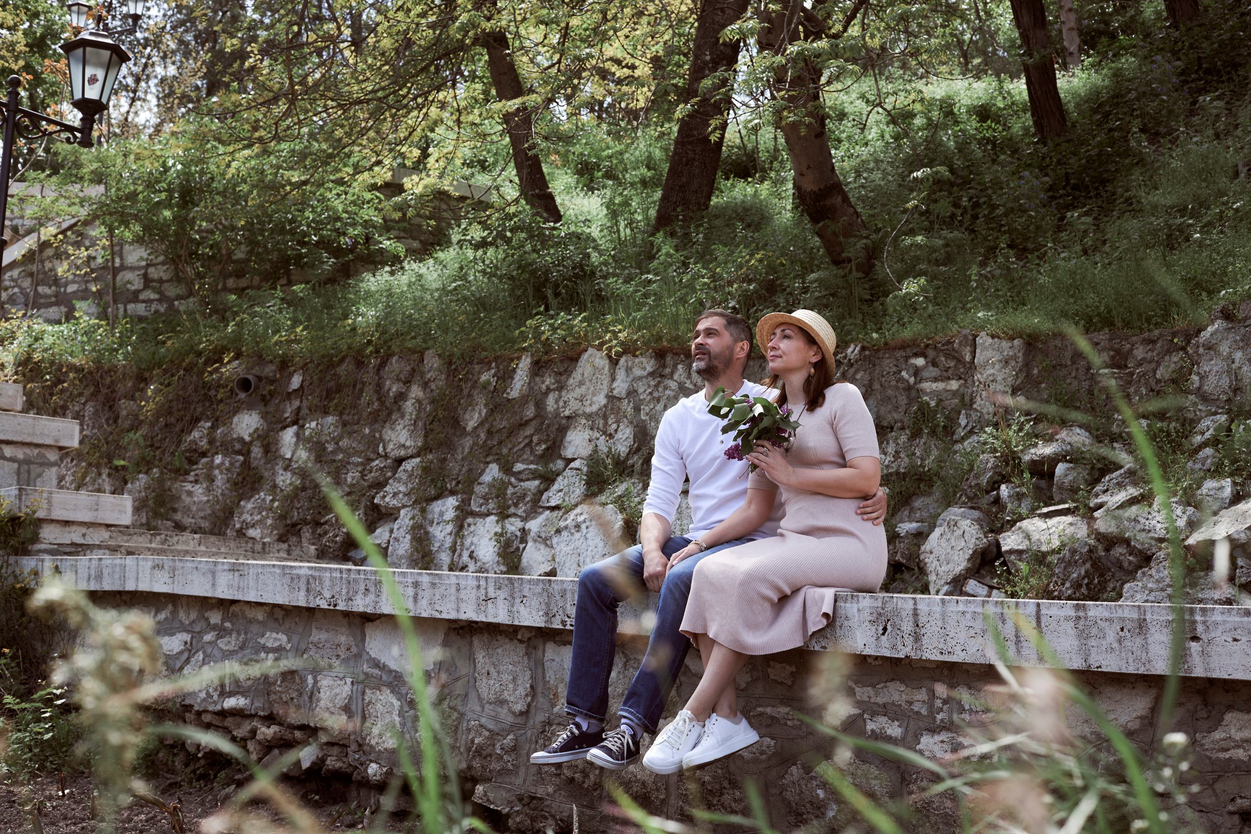 Love Story для Славы и Вики - прогулка по Пятигорску. Анна Потявина. Фотограф Москва