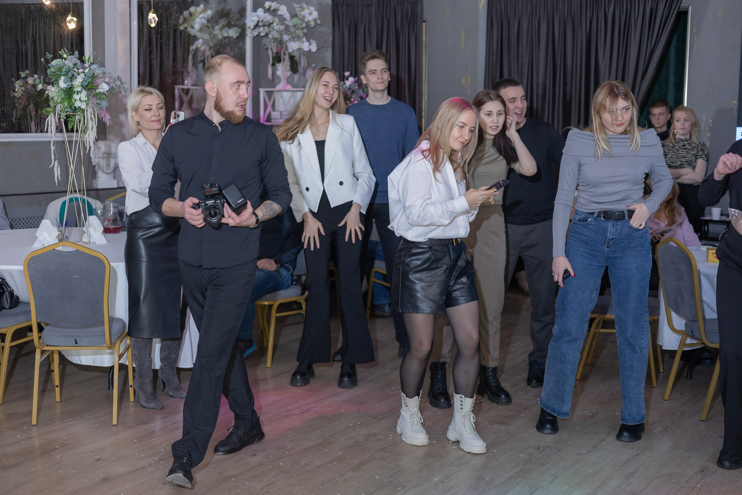 Свадебное чаепитие для молодоженов