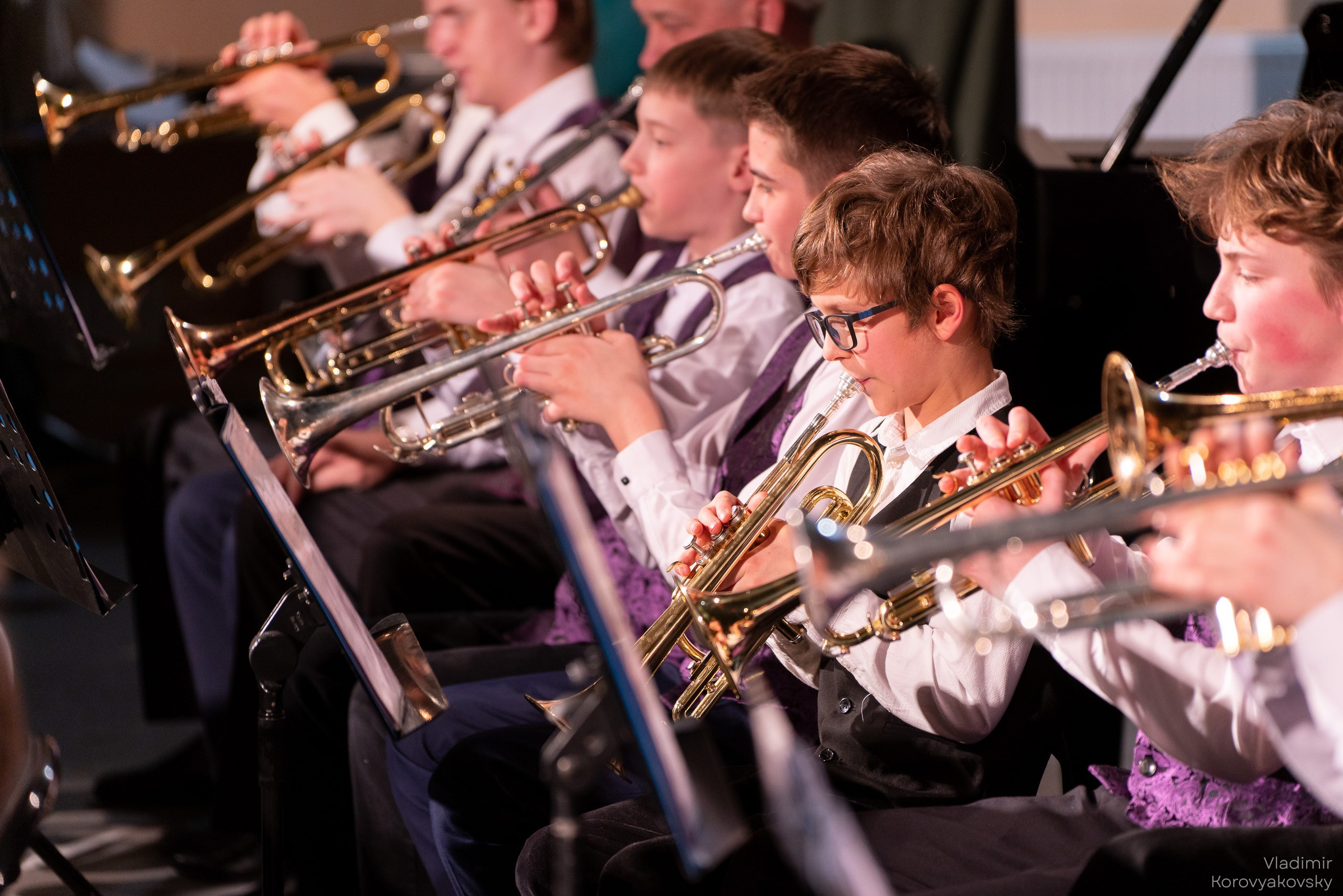 Концерт Духового оркестра ЦГИ ко Дню защитника Отечества. Фотограф Владимир Коровяковский