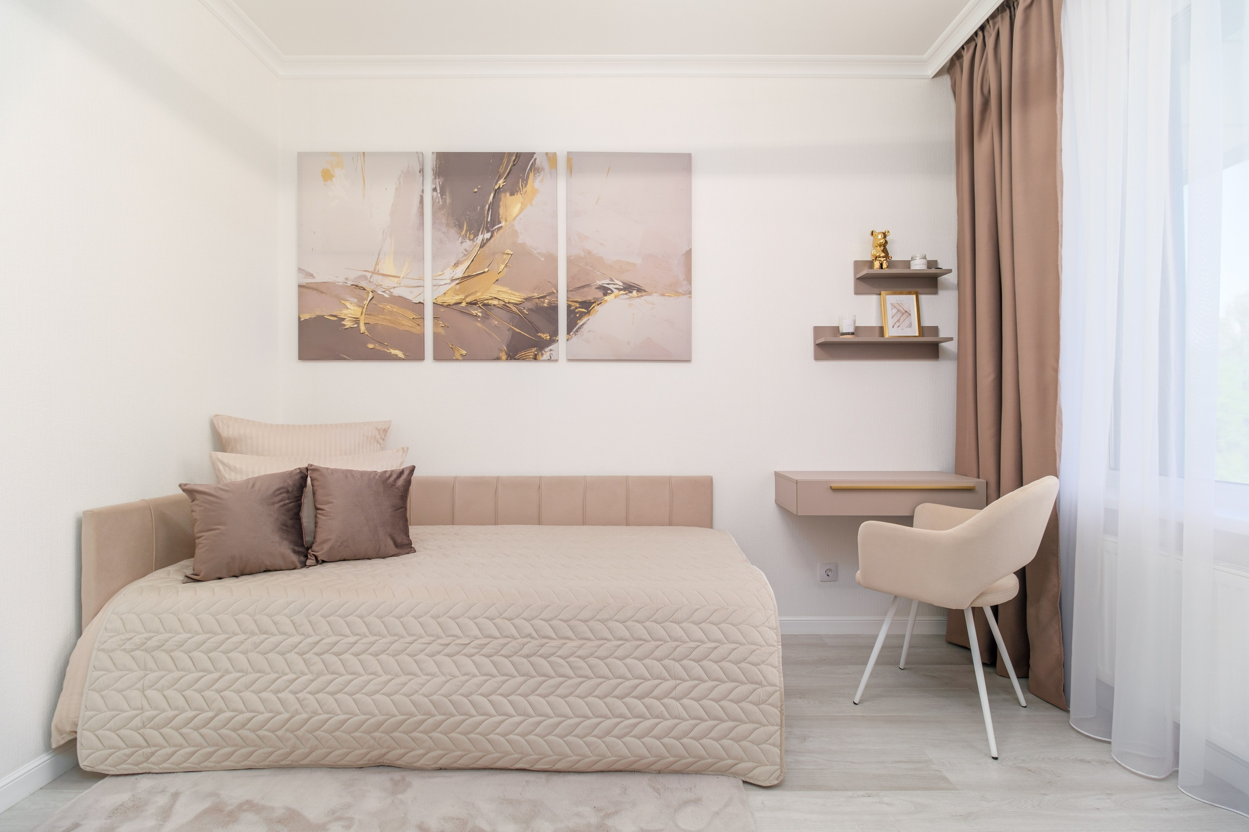 Интерьерная фотосессия двухкомнатной квартиры СПб