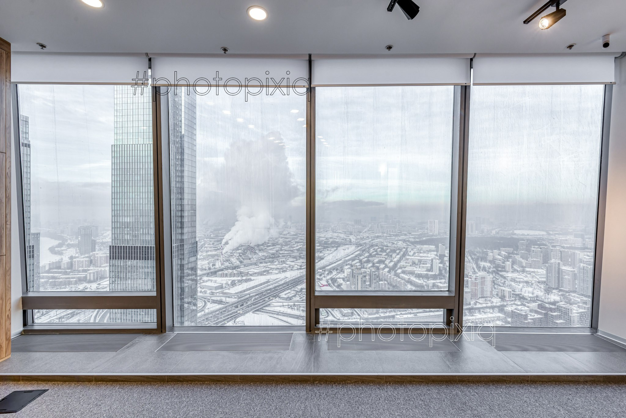 Фотосъёмка офиса в Москва Сити Федерация Восток — Интерьерный фотограф Кузнецов Сергей. Хештег в поиске: #photopixiq