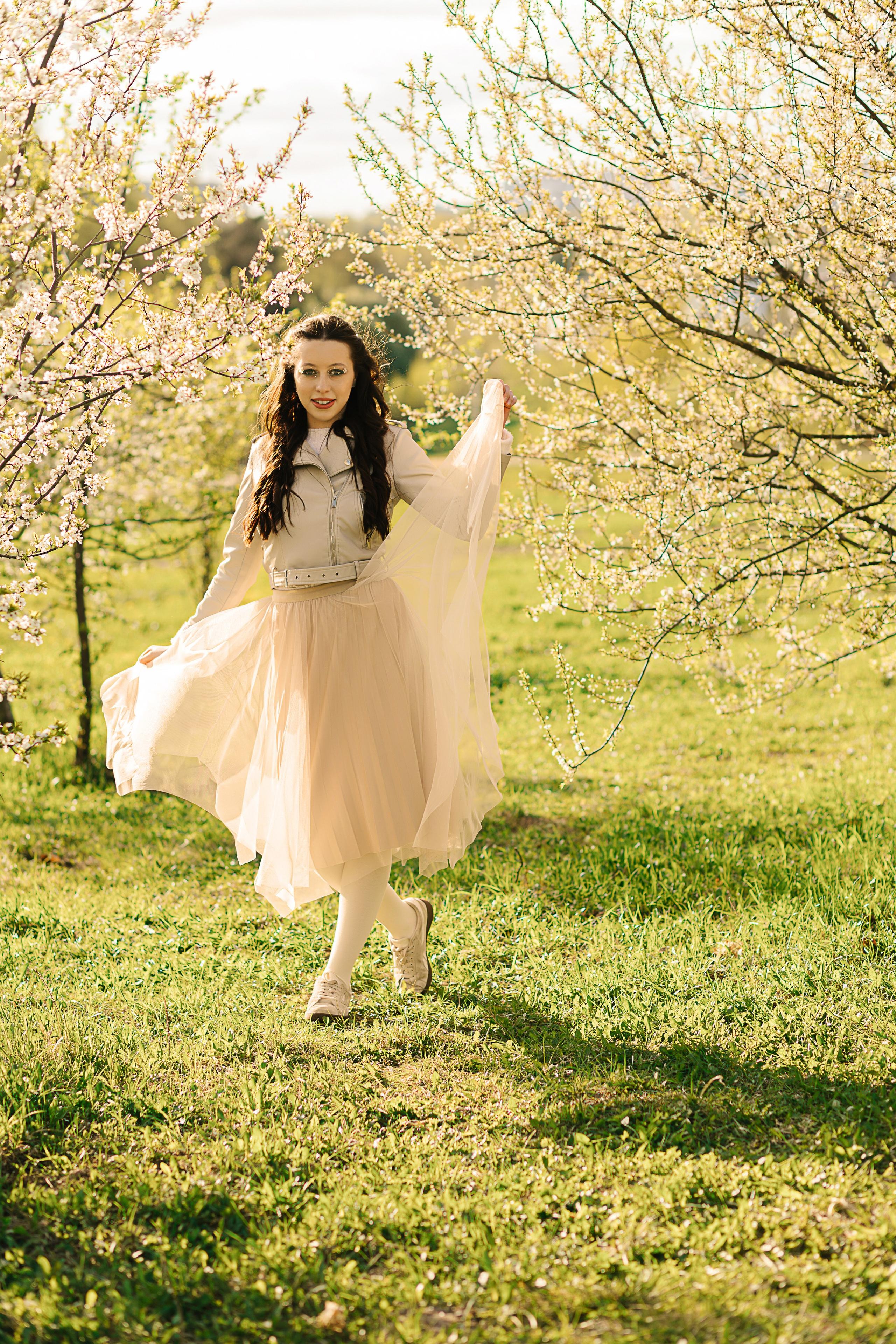 Фотосессия в цветении в Москве. Семейный и женский фотограф в Москве Надежда Воробьева