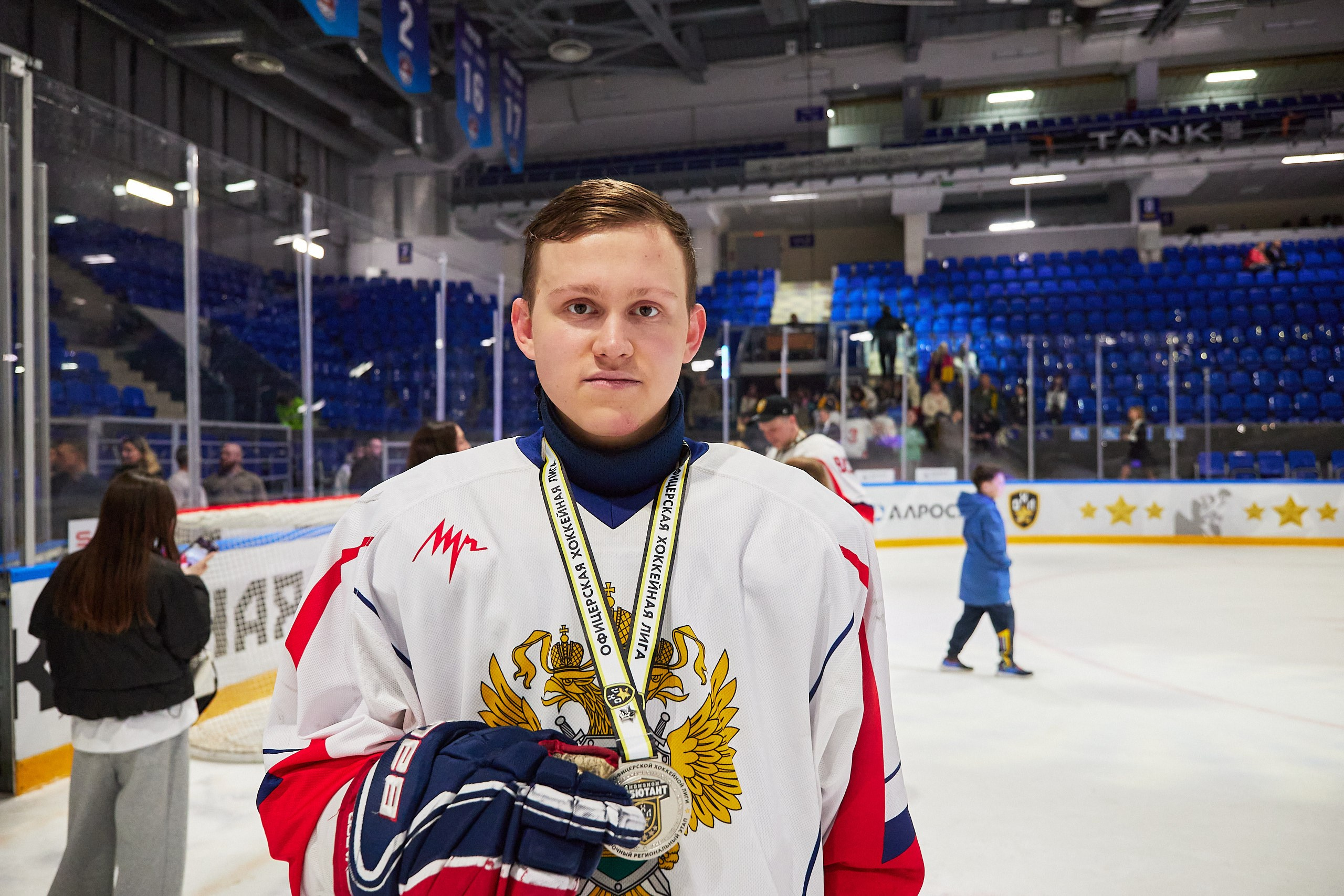 Репортаж. Офицерская хоккейная лига 2025 год. Спортивный фотограф Некрасов Денис