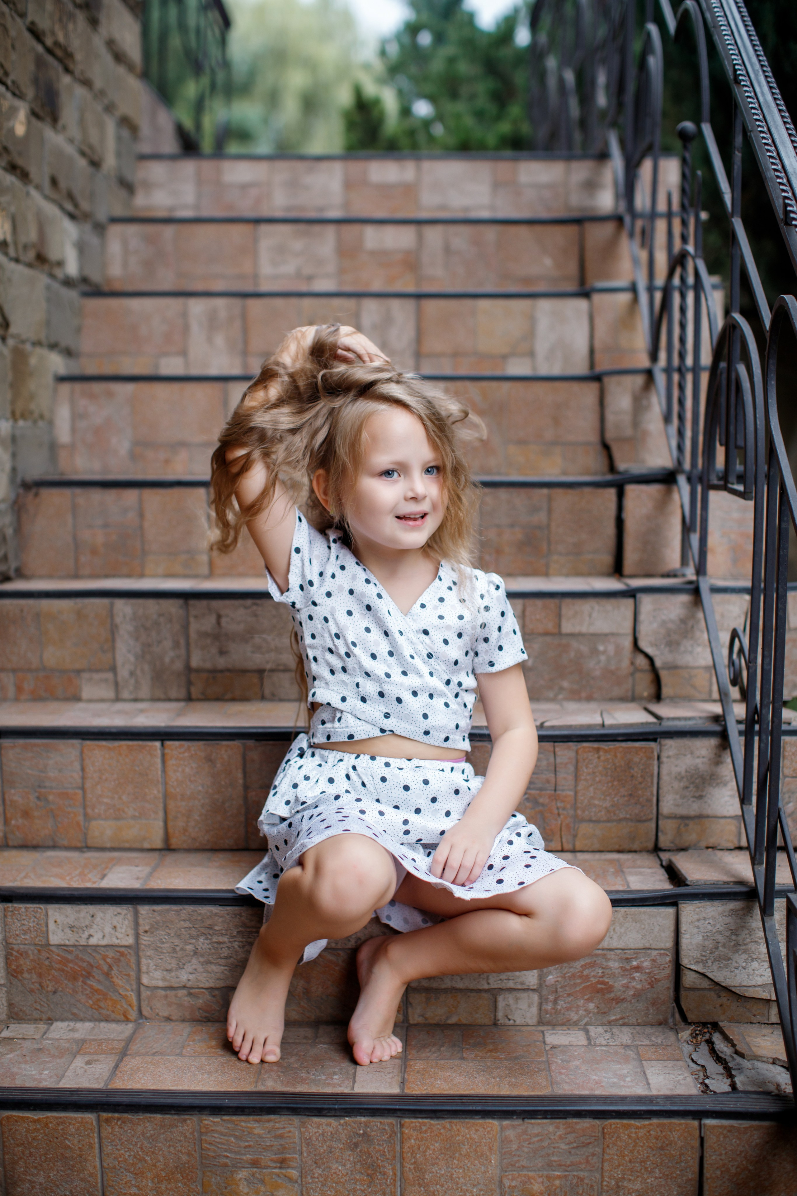 У прудика. Детский и семейный фотограф Мария Киселёва. Москва