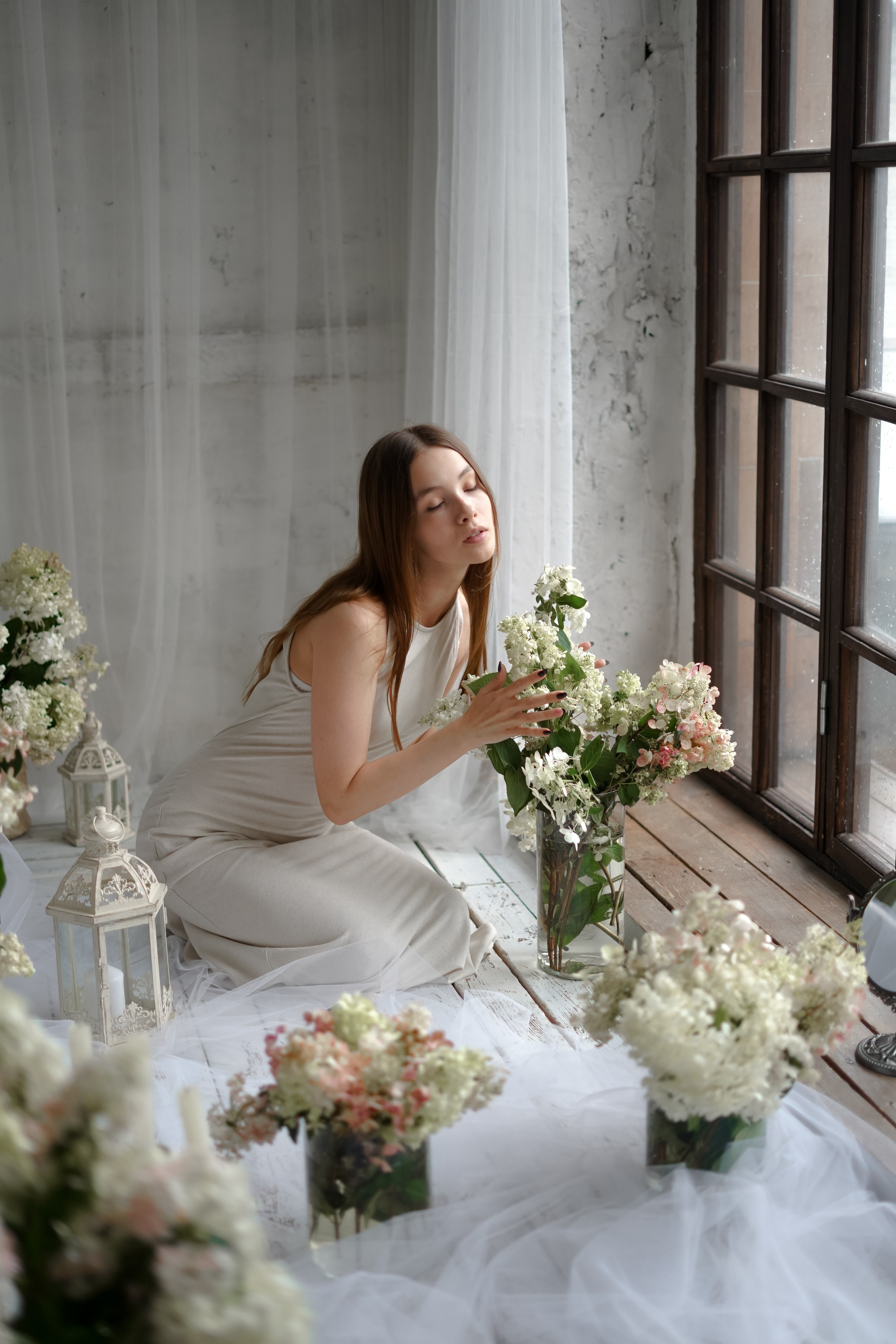 В ароматах гортензий. Фотограф Татьяна Митрофанова