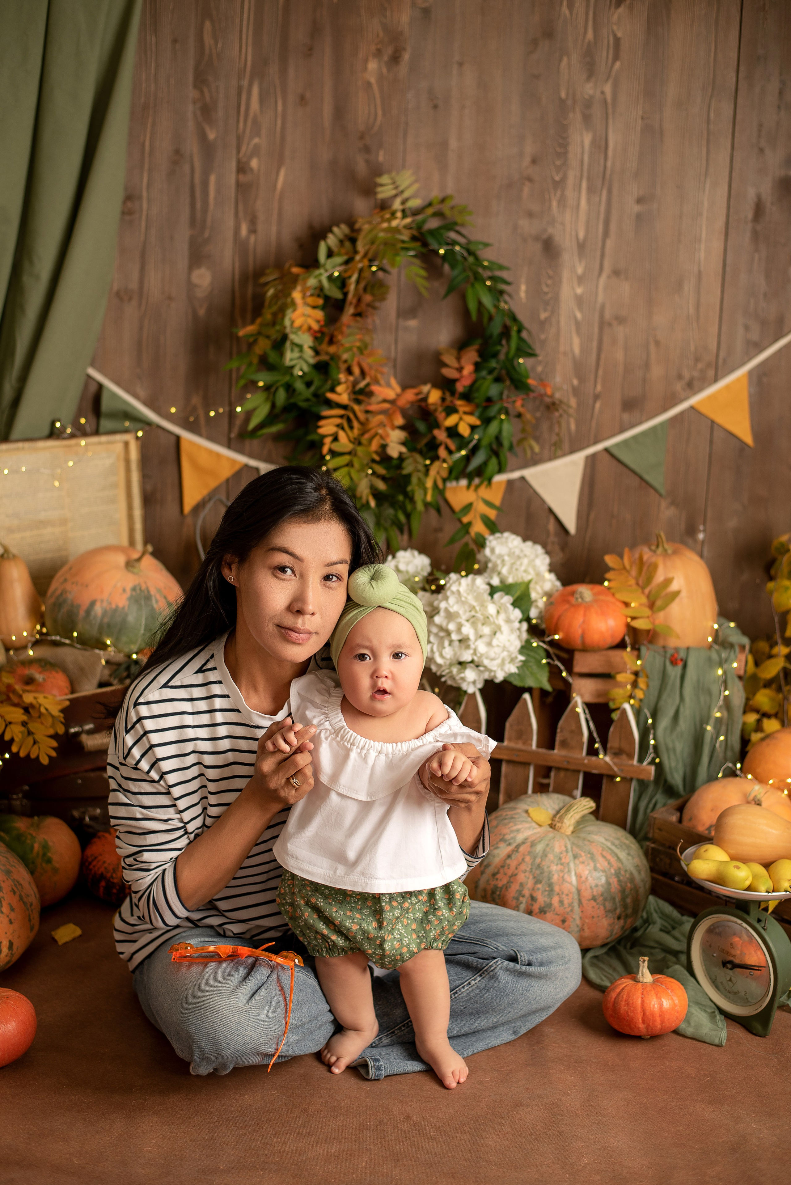 Евочка- ФП «Оранжевые Тыковки». Семейный и детский фотограф Наталья Горда