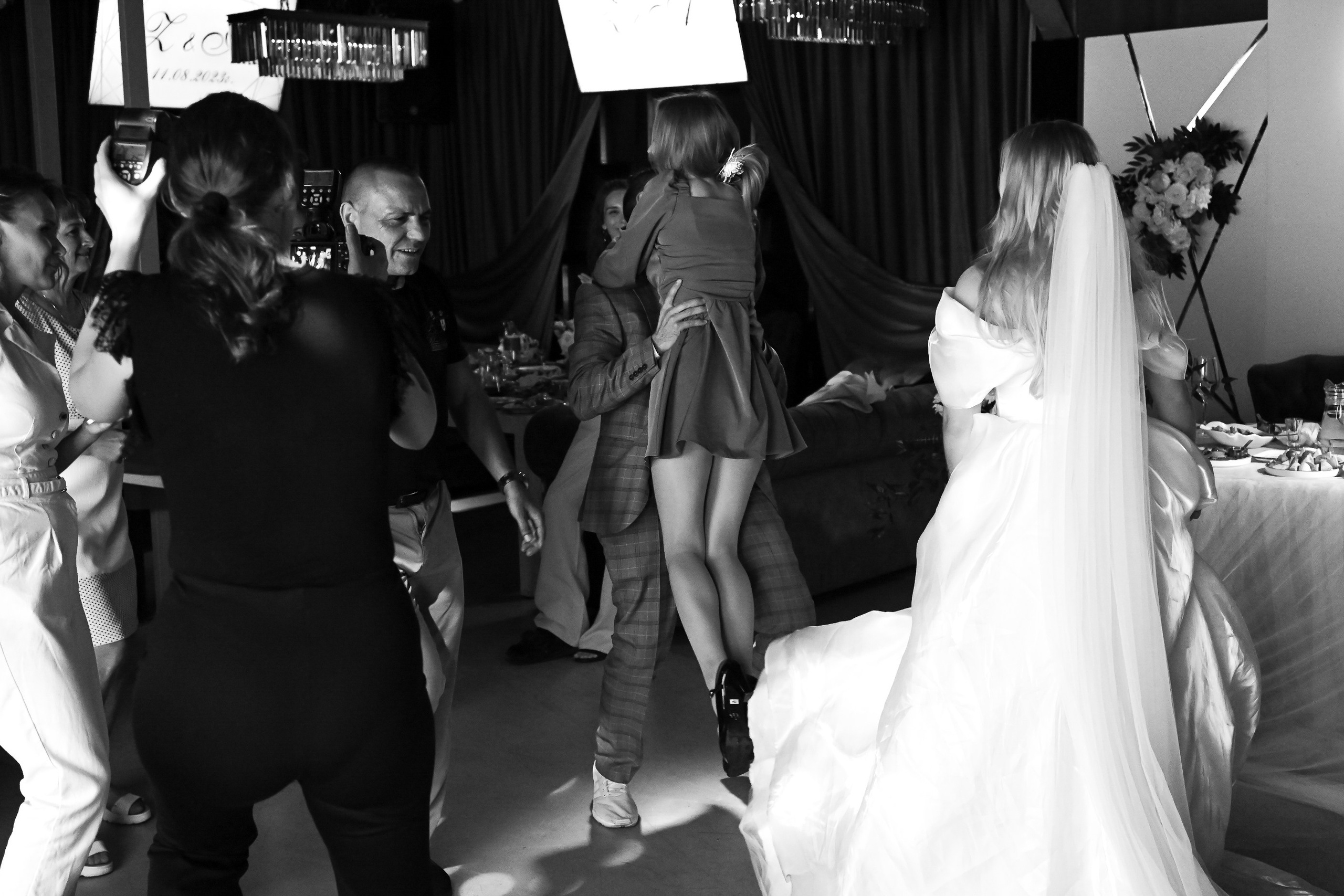 Black and white film. <3