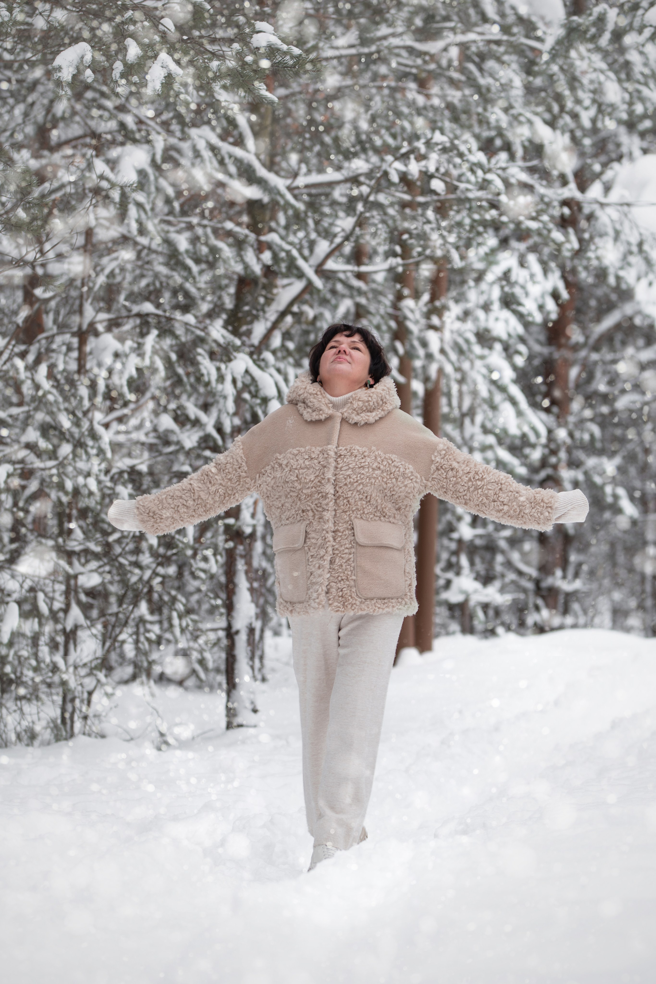 В зимнем лесу. Свадебный и семейный фотограф в Казани Диана Портнова