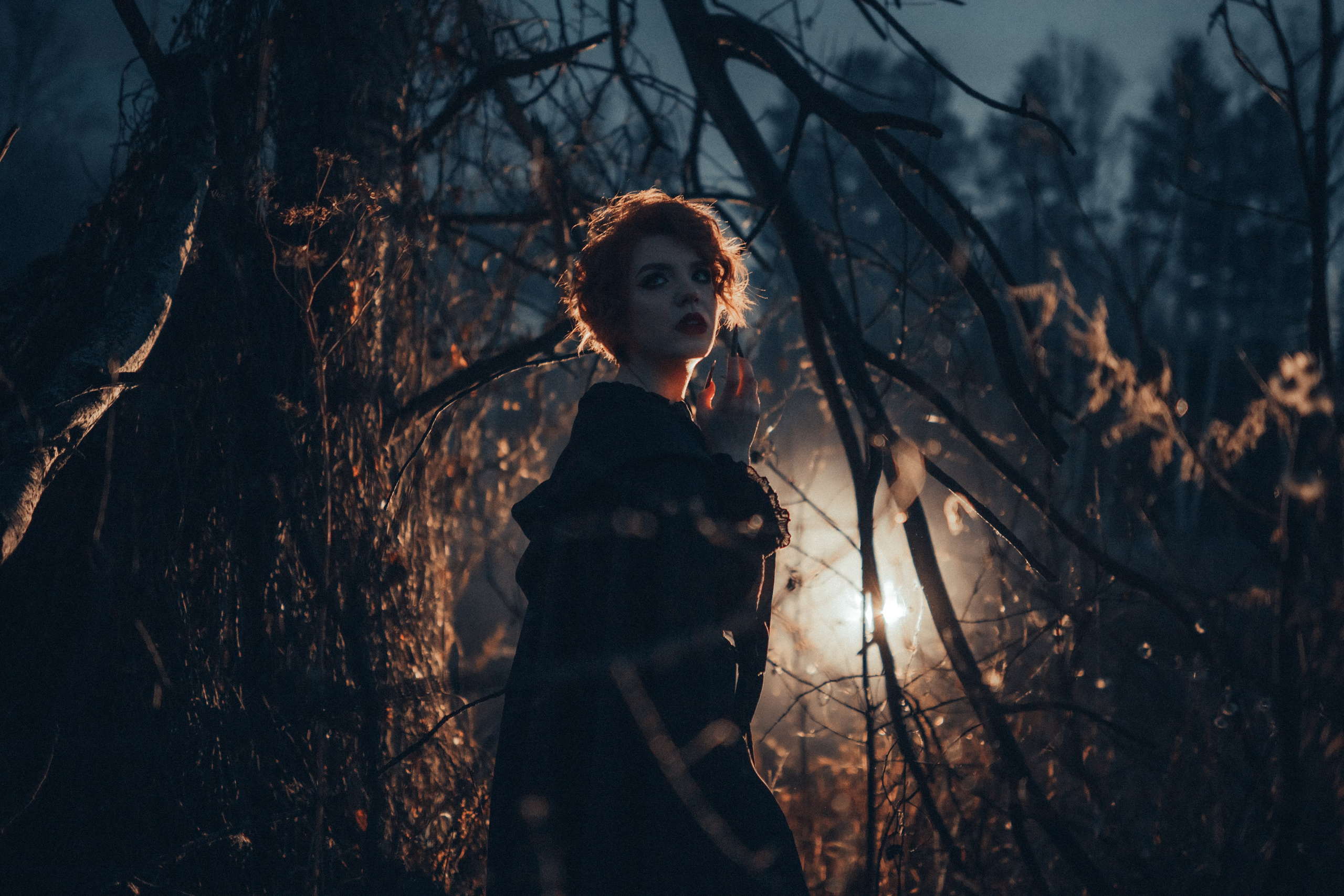 Ведьма в лесу. Belichev45foto.ru