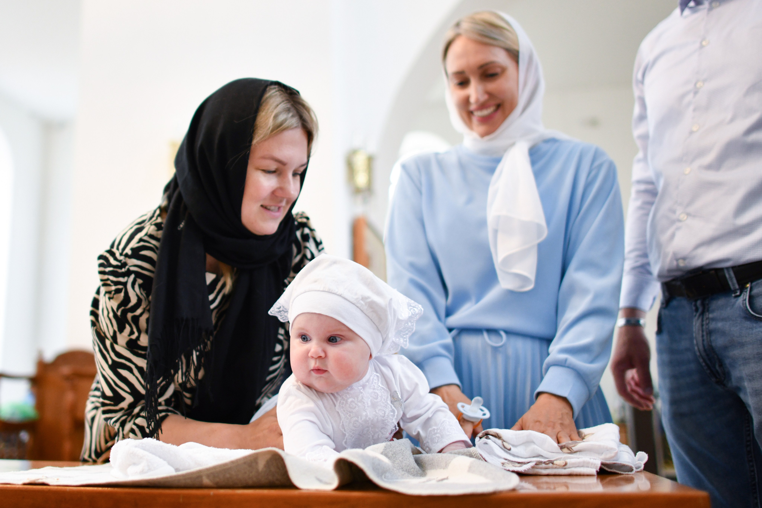 Крещение Александры. Свадебный и портретный фотограф в Москве Галина Борисова