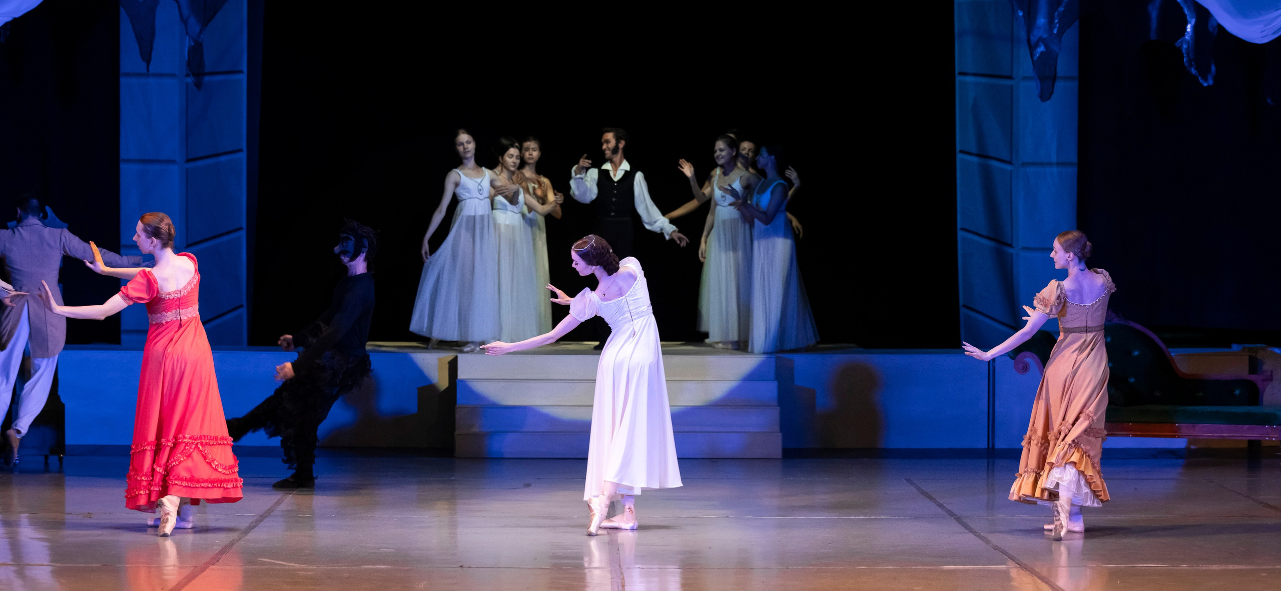 Сценическая репетиция «Пушкин. Сны после жизни» — балет Касатконой и Василёва. Балетный фотограф Москва Майоров Николай